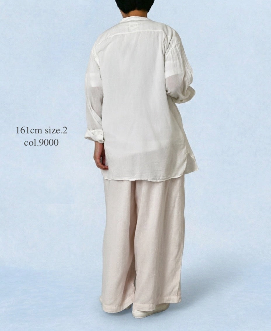 INAM2501G3D 30s GAUZE OVERDYE UTILITY SHIRT