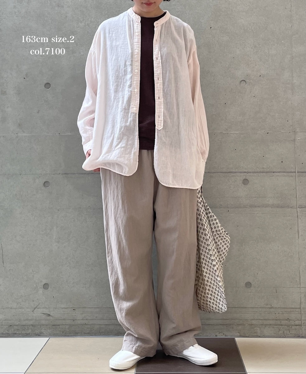 INAM2501G3D 30s GAUZE OVERDYE UTILITY SHIRT
