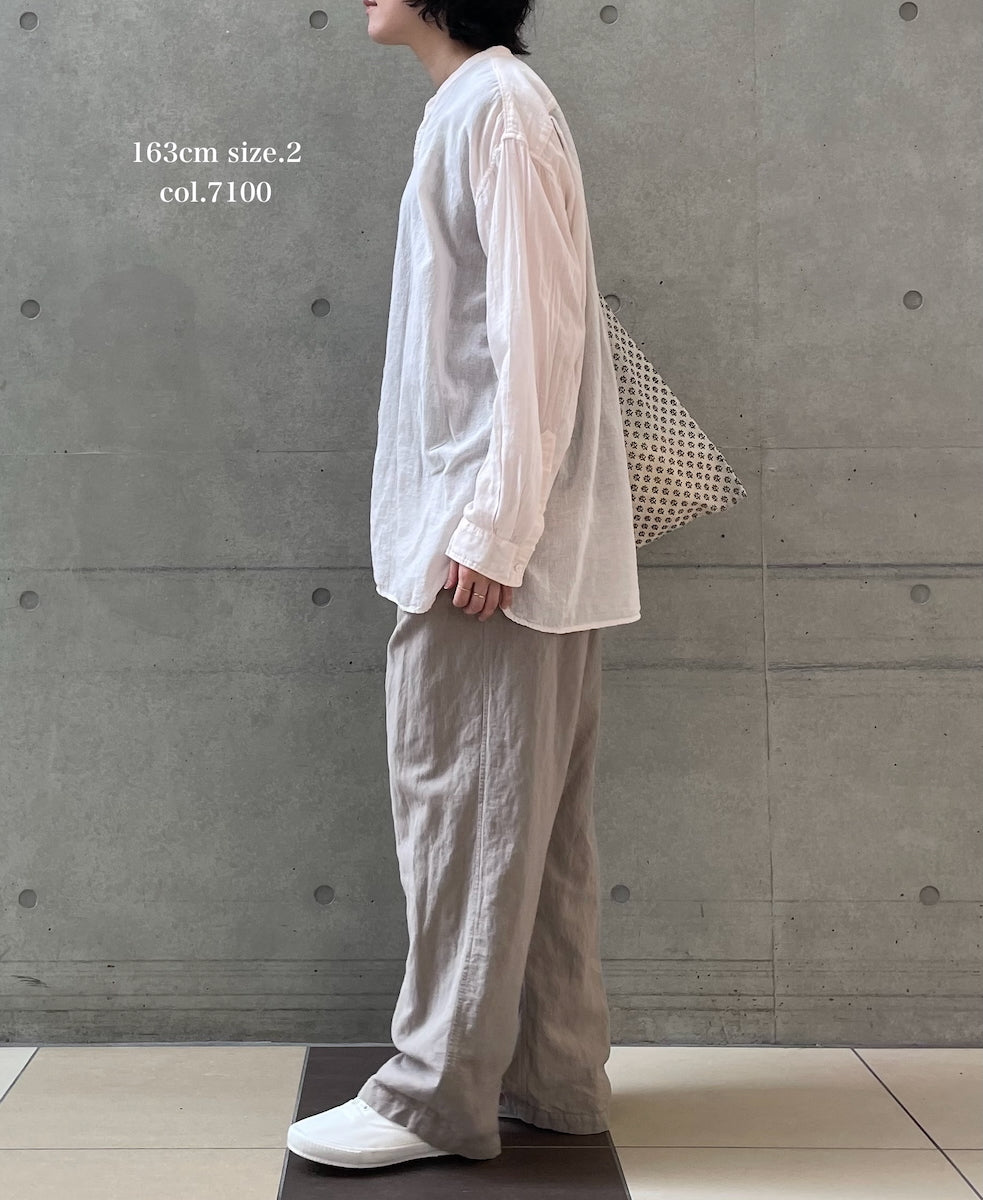INAM2501G3D 30s GAUZE OVERDYE UTILITY SHIRT