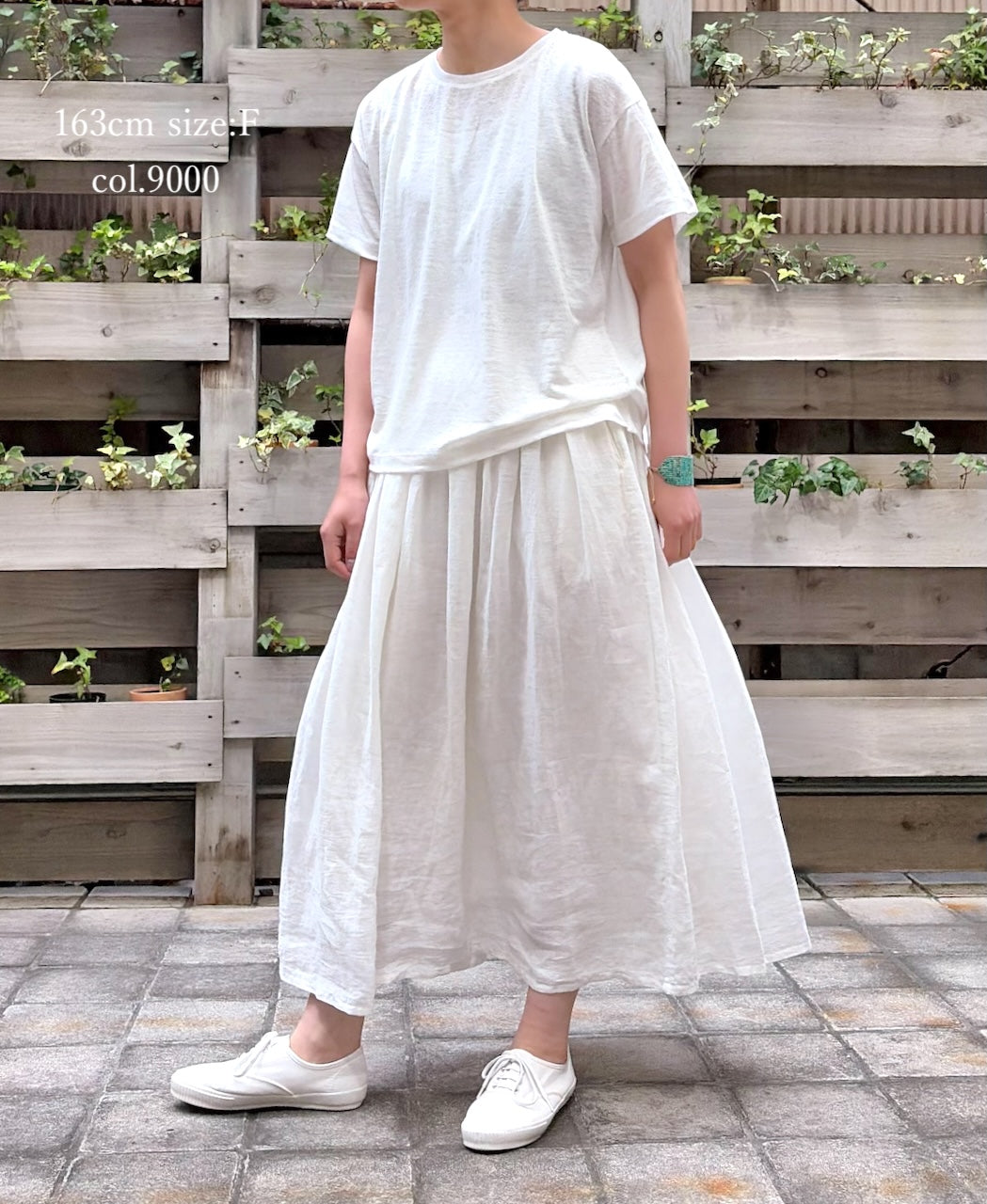 GNMDS26021 LINEN SINGLE JERSEY BOAT NECK T-SHIRTS