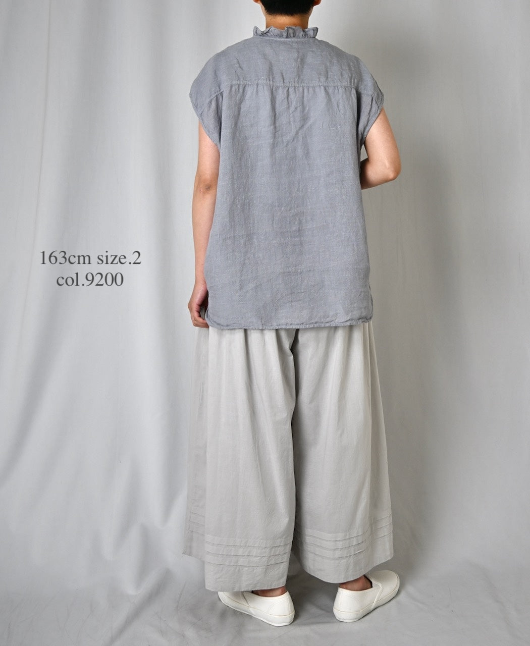 NSL26005 60s CAMBRIC PLAIN CULOTTES
