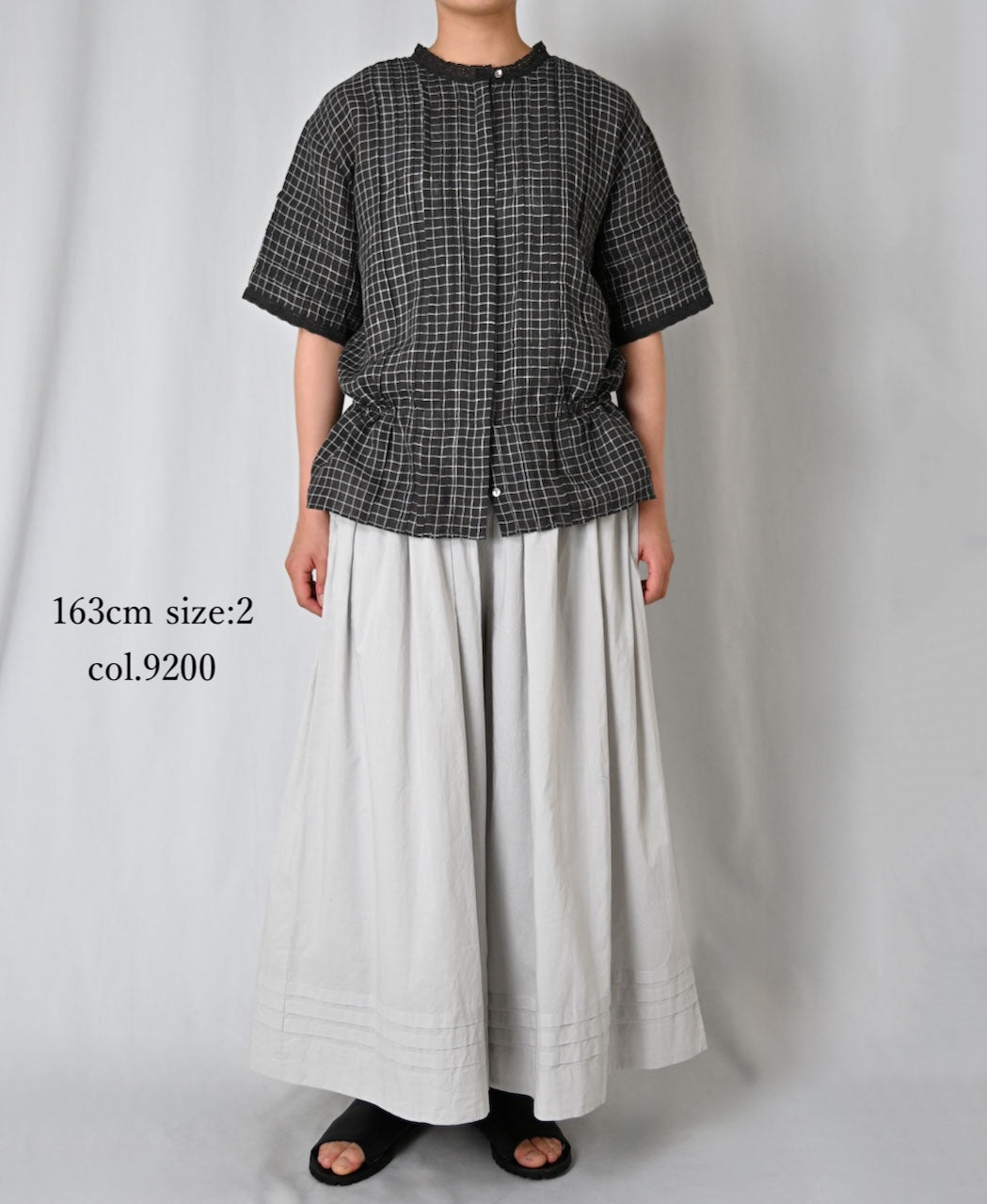NSL26005 60s CAMBRIC PLAIN CULOTTES
