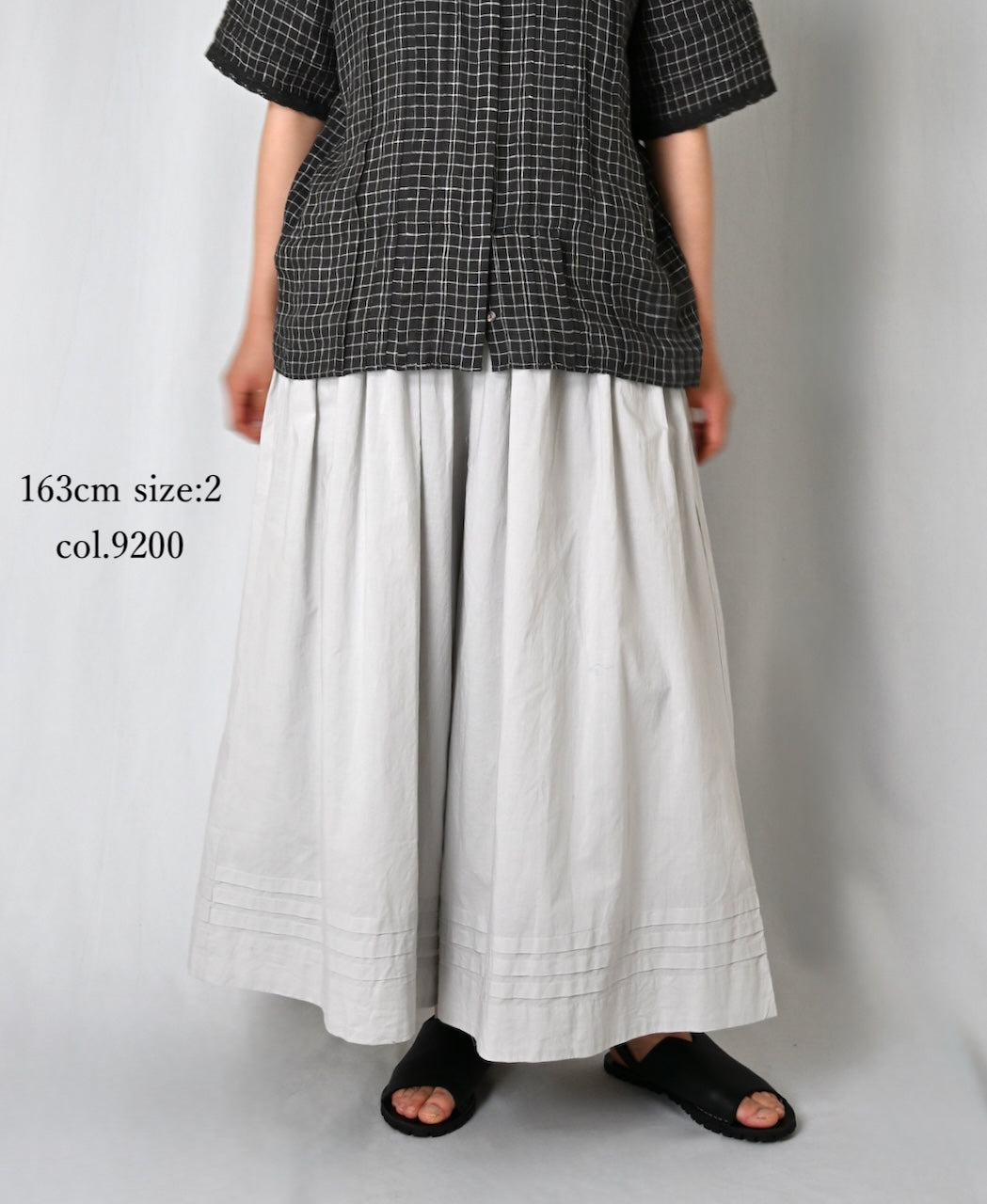 NSL26005 60s CAMBRIC PLAIN CULOTTES