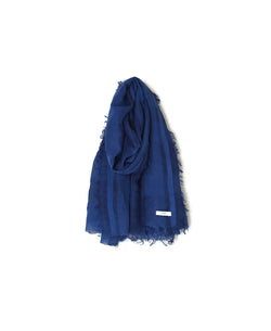 AGAM2501 LINEN / COTTON CHECK STOLE 65×180cm