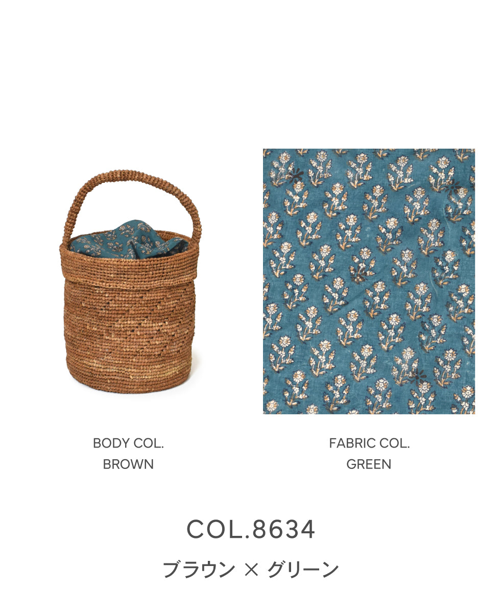 ANMDS2501 RAFFIA ONE HANDLE BARREL BAG