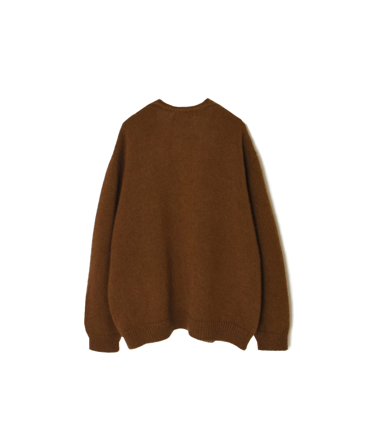 CHT2552 MOHAIR NO-BUTTON CARDIGAN