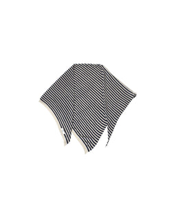 CLNAM2402S COTTON STRIPE TRIANGLE SCARF