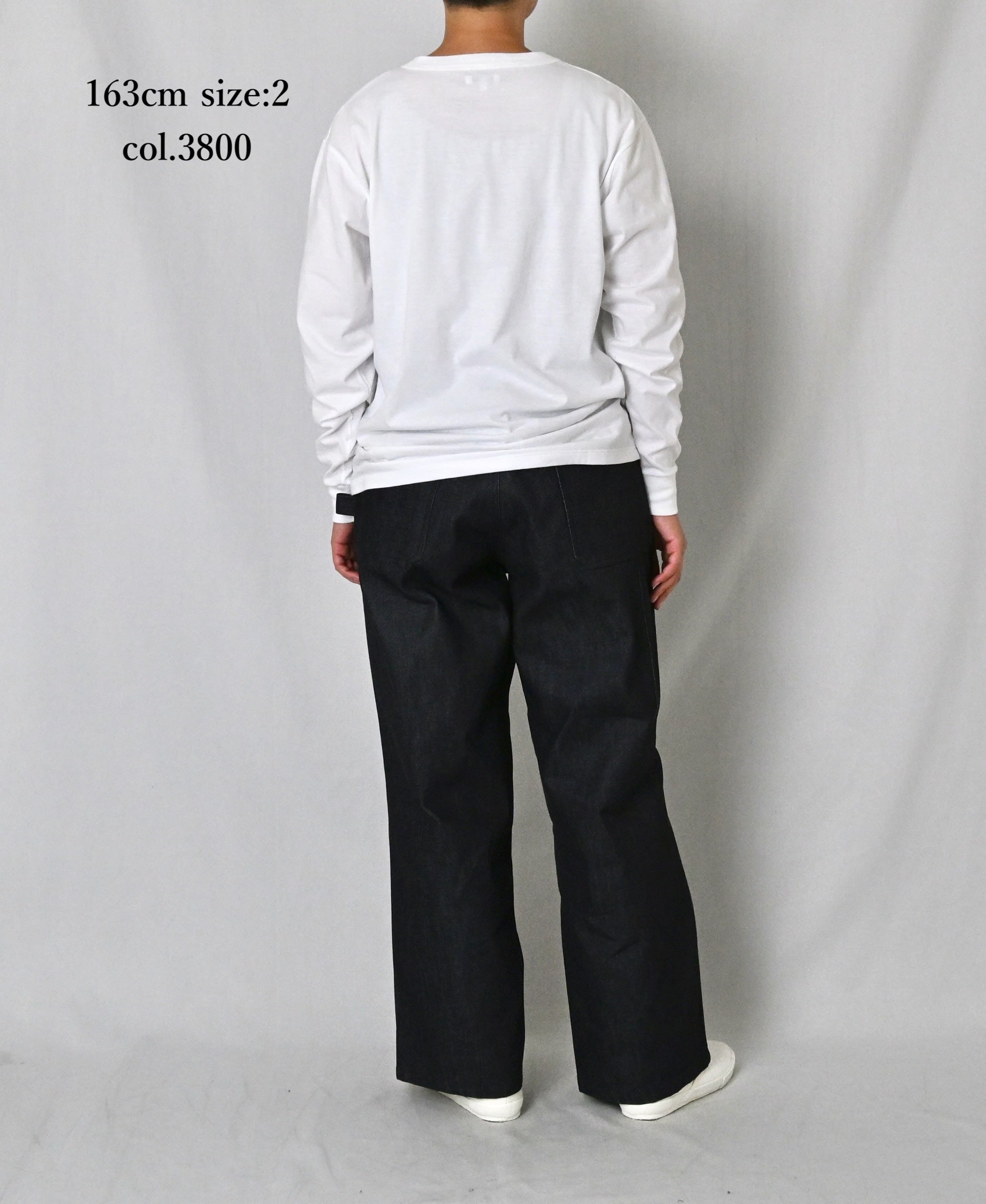 GNAM2651 13oz NATURAL SLUB DENIM PAINTER PANTS