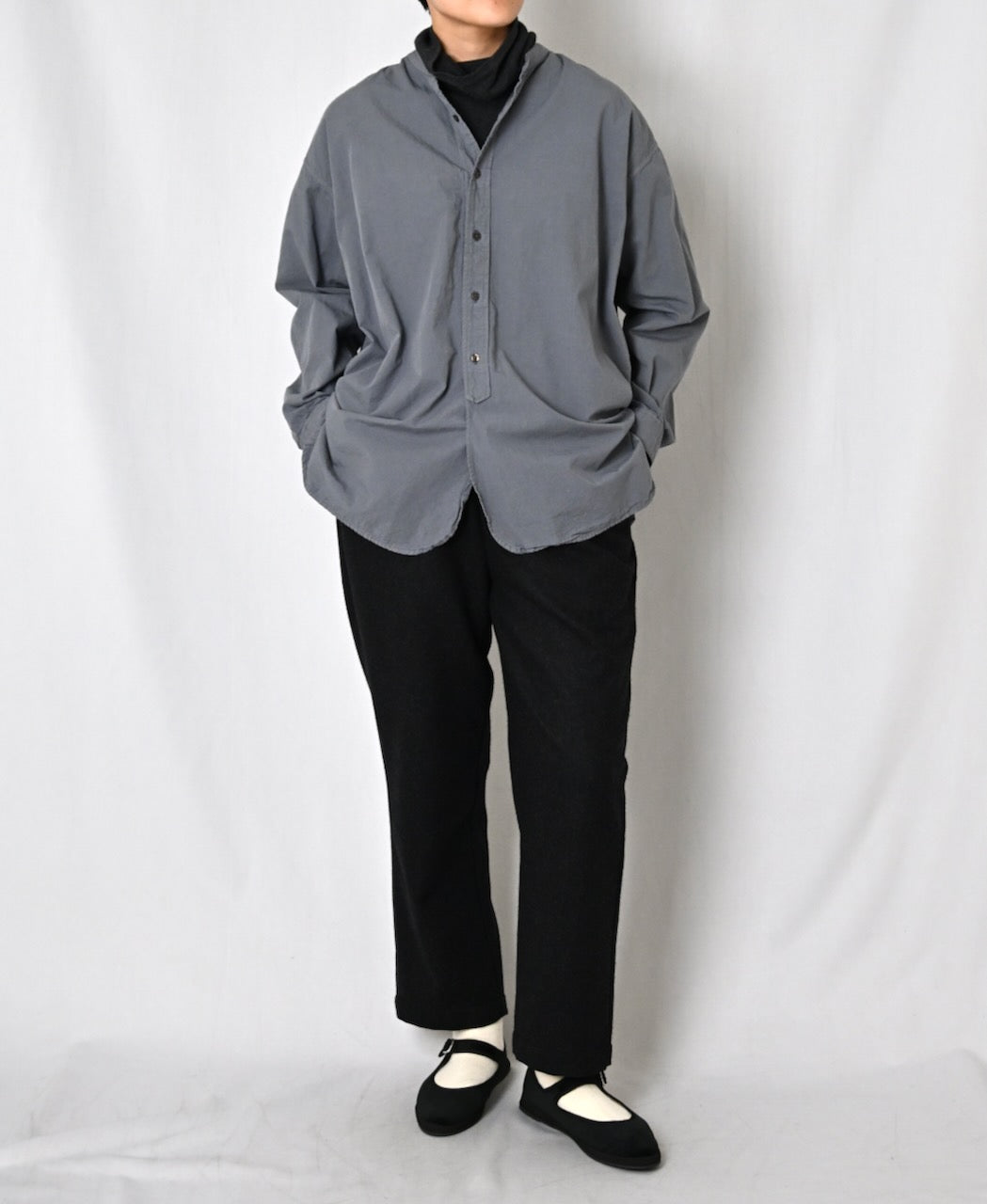 INAM2551PD 40s POPLIN OVERDYE UTILITY SHIRTS