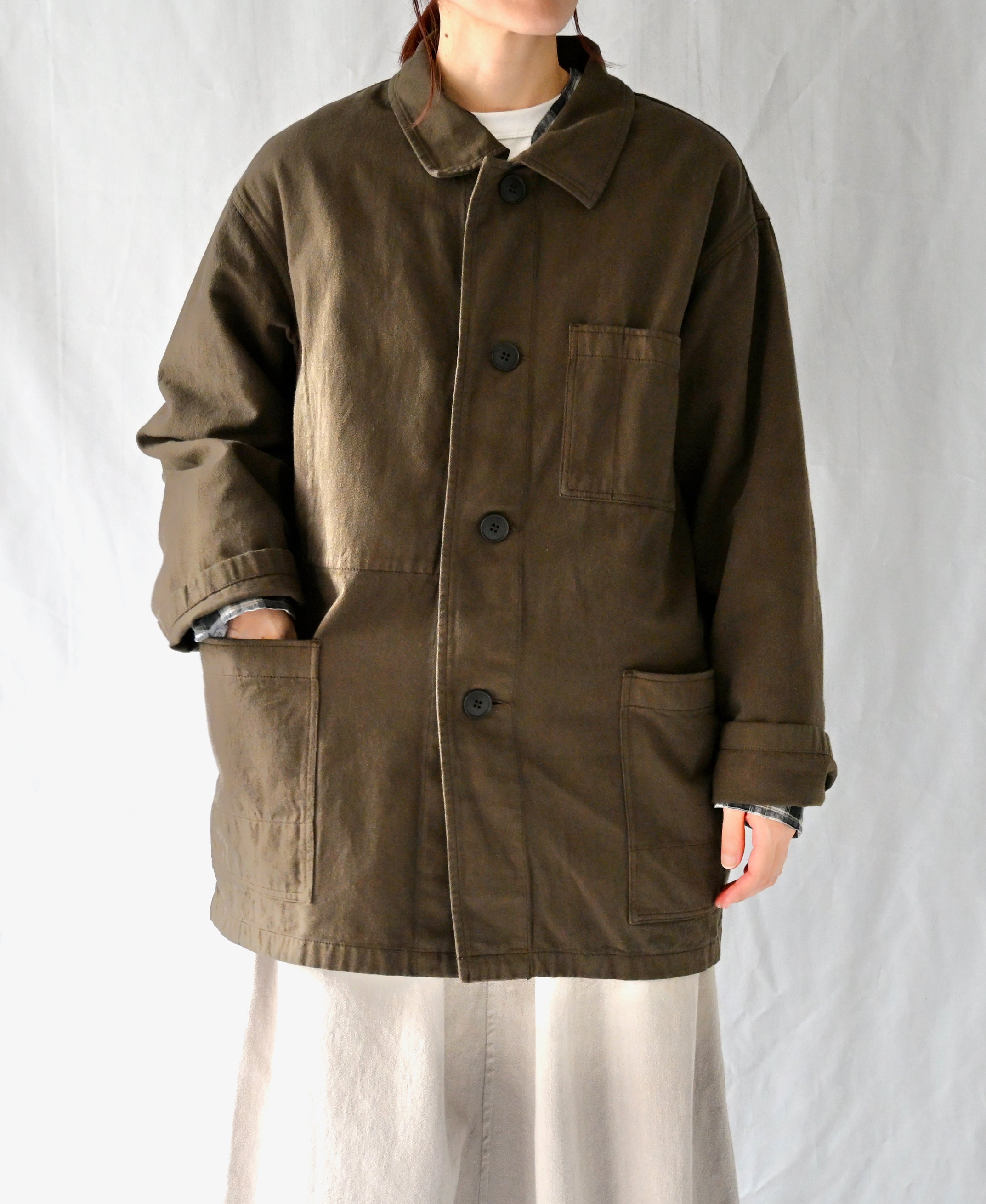 ISNAM2651CTD AUTOLOOM COTTON TWILL OVERDYE AUTHENTIC WORK JACKET