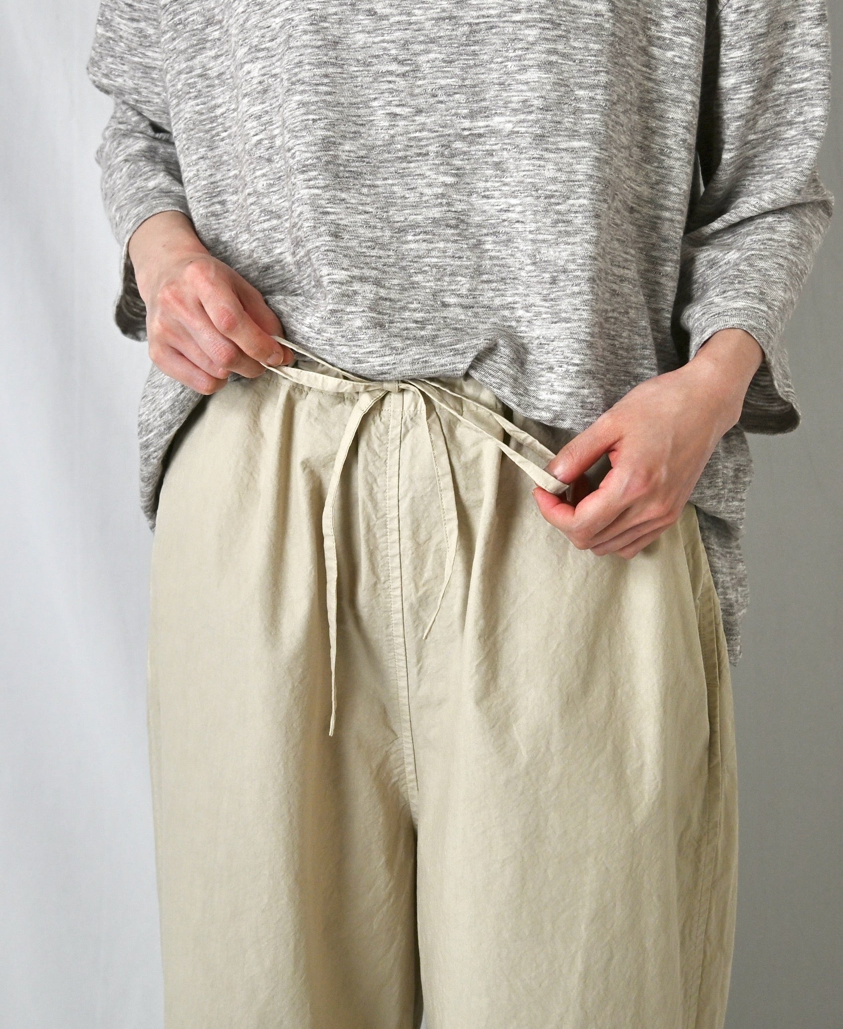 NHT1713TC LIGHT WEIGHT COTTON OVERDYE EASY PANTS