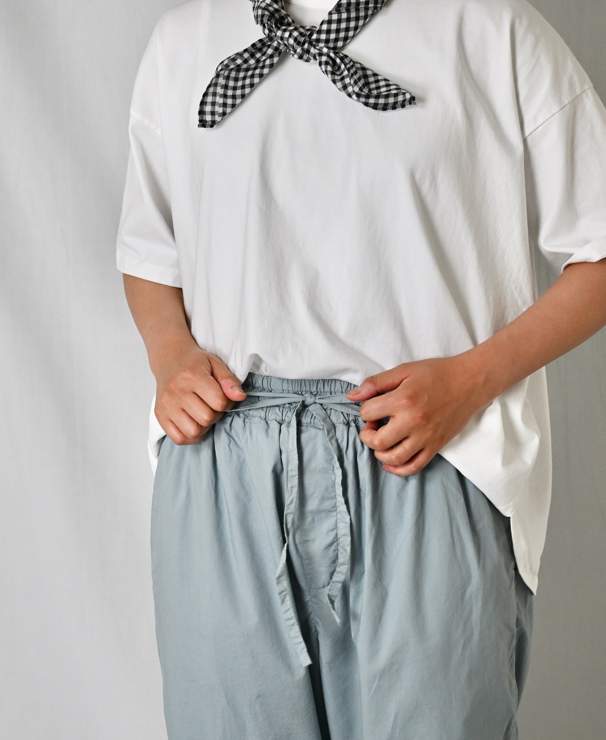 INHT2204CP 60s COTTON POPLIN OVERDYE EASY PANTS