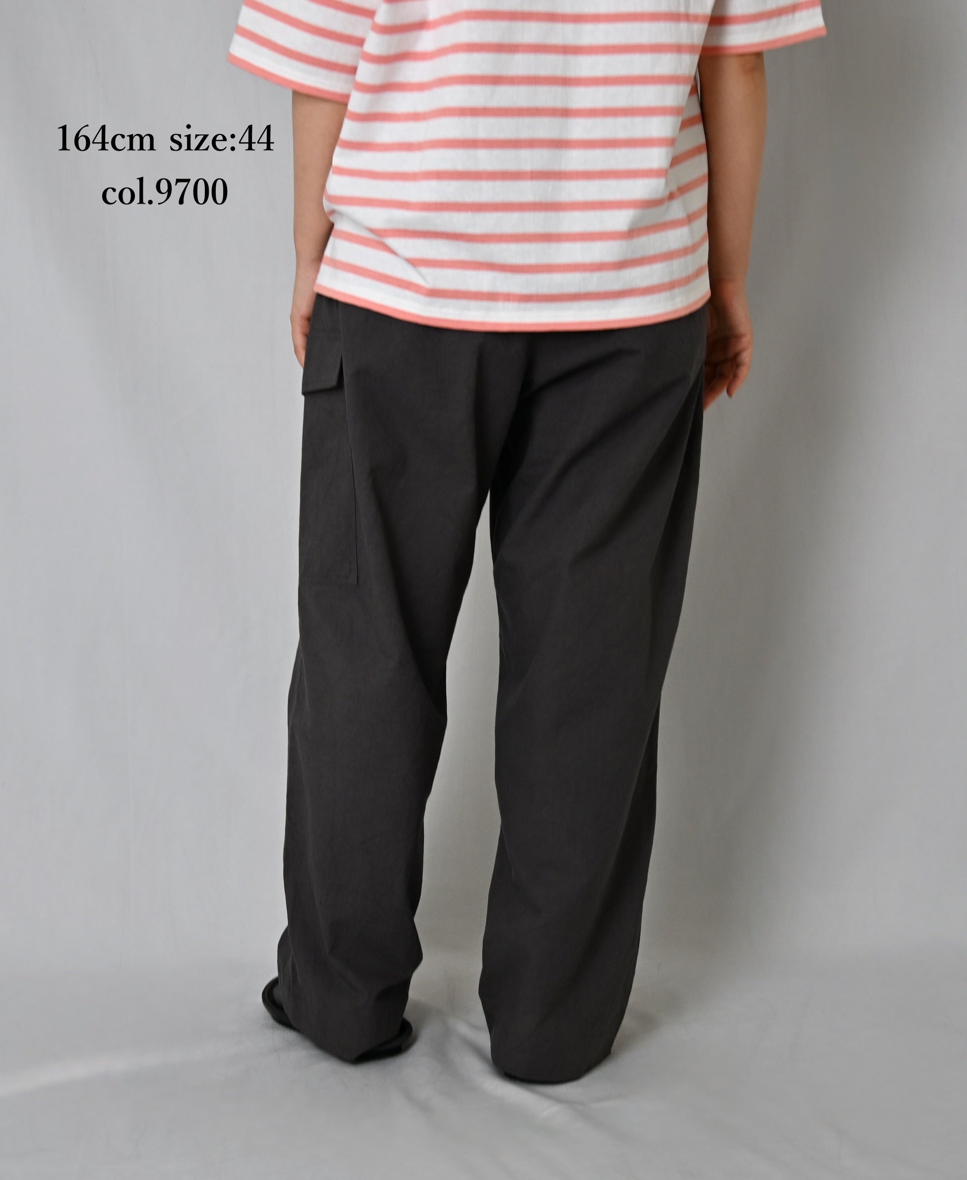 GNHT2601CLP COTTON/LINEN PLAIN WORK PANTS