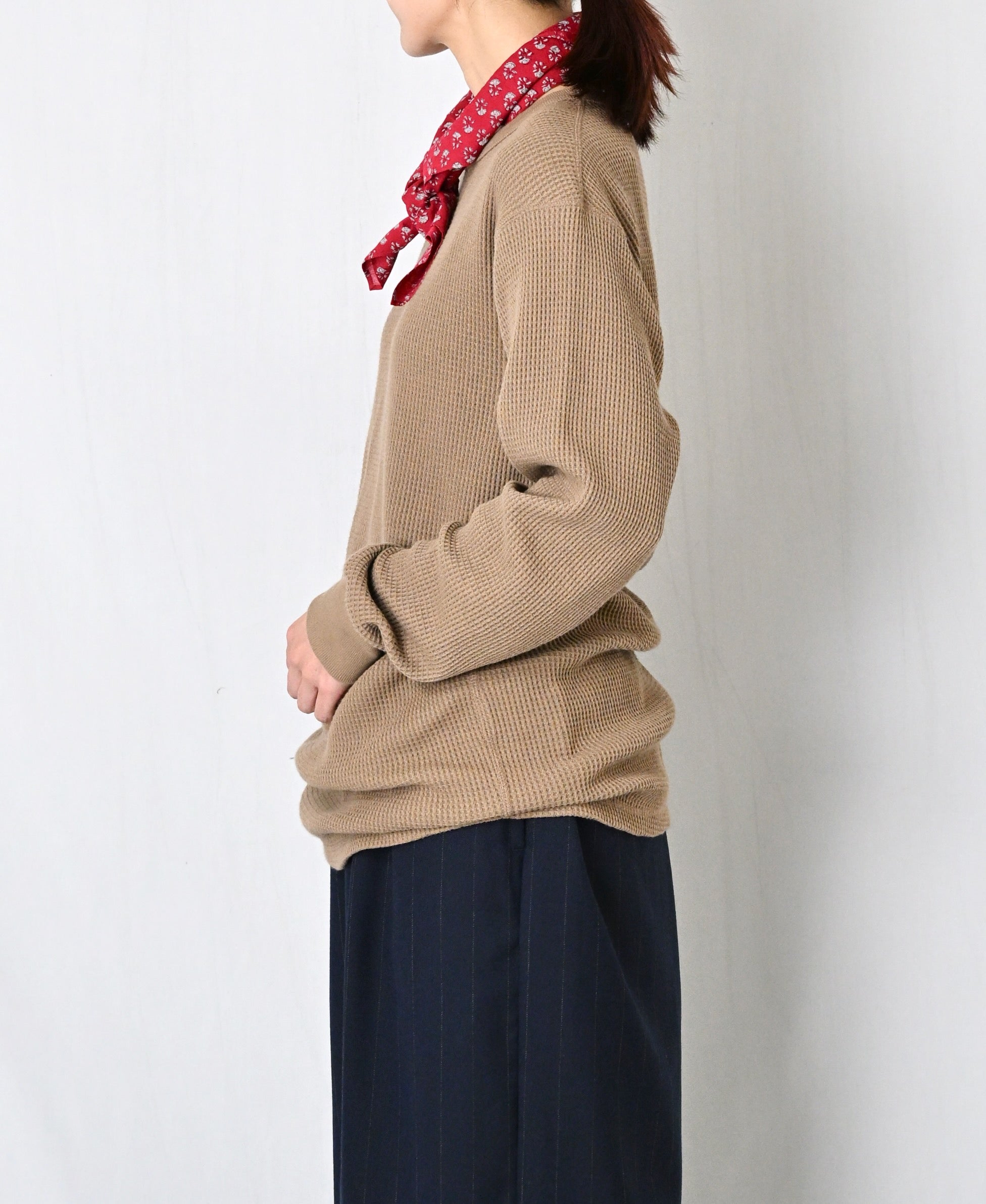 155cm size:44 COL. 8400 ダークベージュ