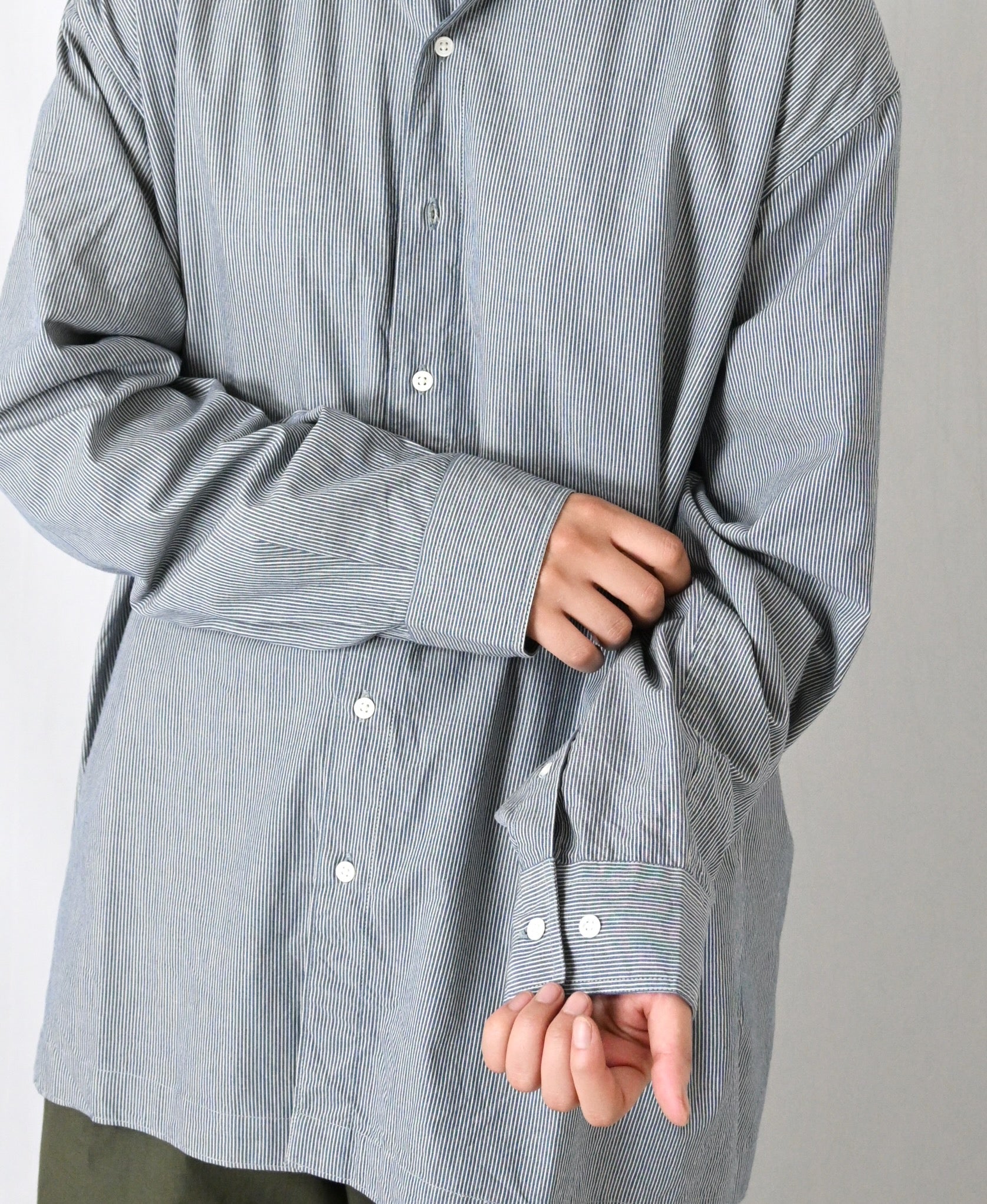 163cm size:M COL.378S ブルーストライプ