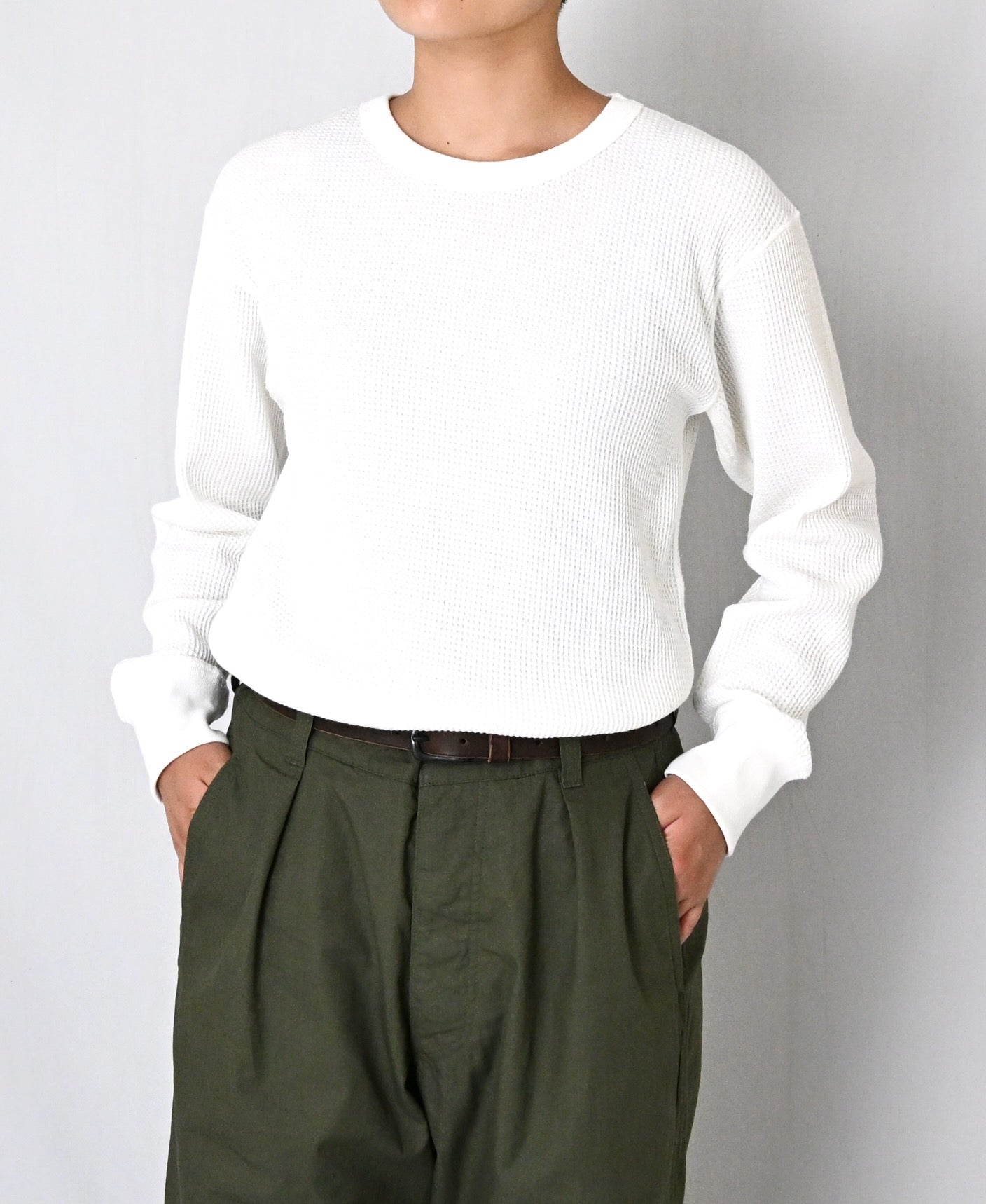 163cm size:44 COL. 9100 オフホワイト