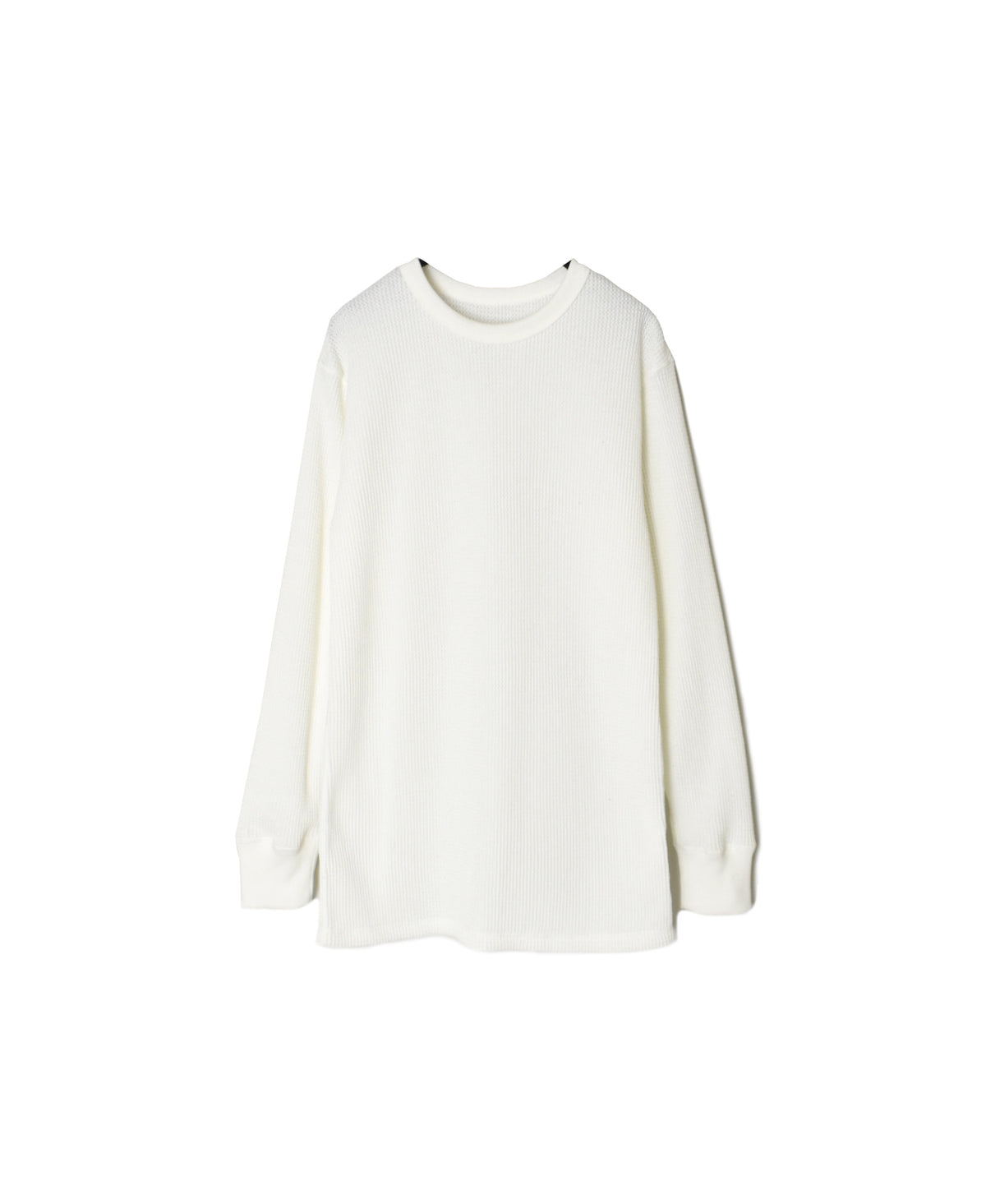 GNHT2671 COTTON WAFFLE CREW NECK L/SL T-SHIRTS