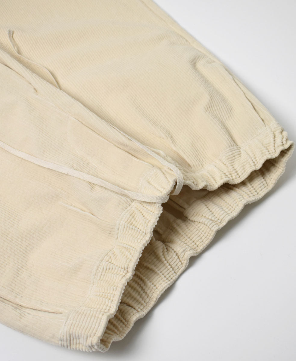 GNMDS2052CR 8WALE CORDUROY EASY WIDE PANTS