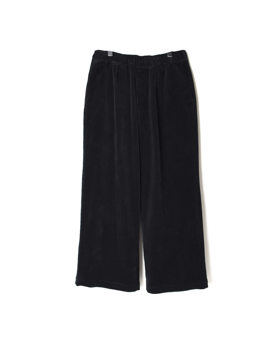 GNMDS2052CR 8WALE CORDUROY EASY WIDE PANTS
