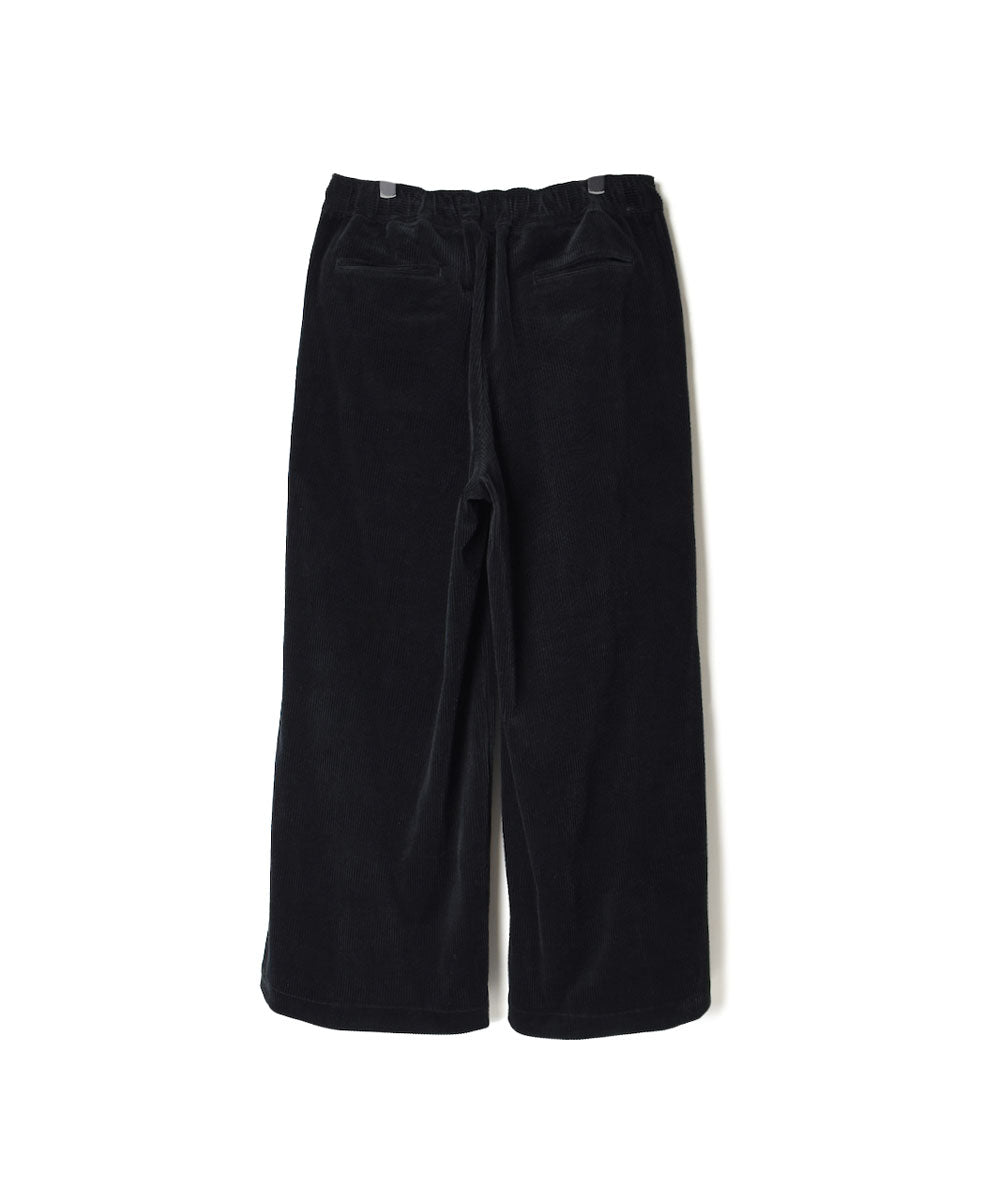 GNMDS2052CR 8WALE CORDUROY EASY WIDE PANTS