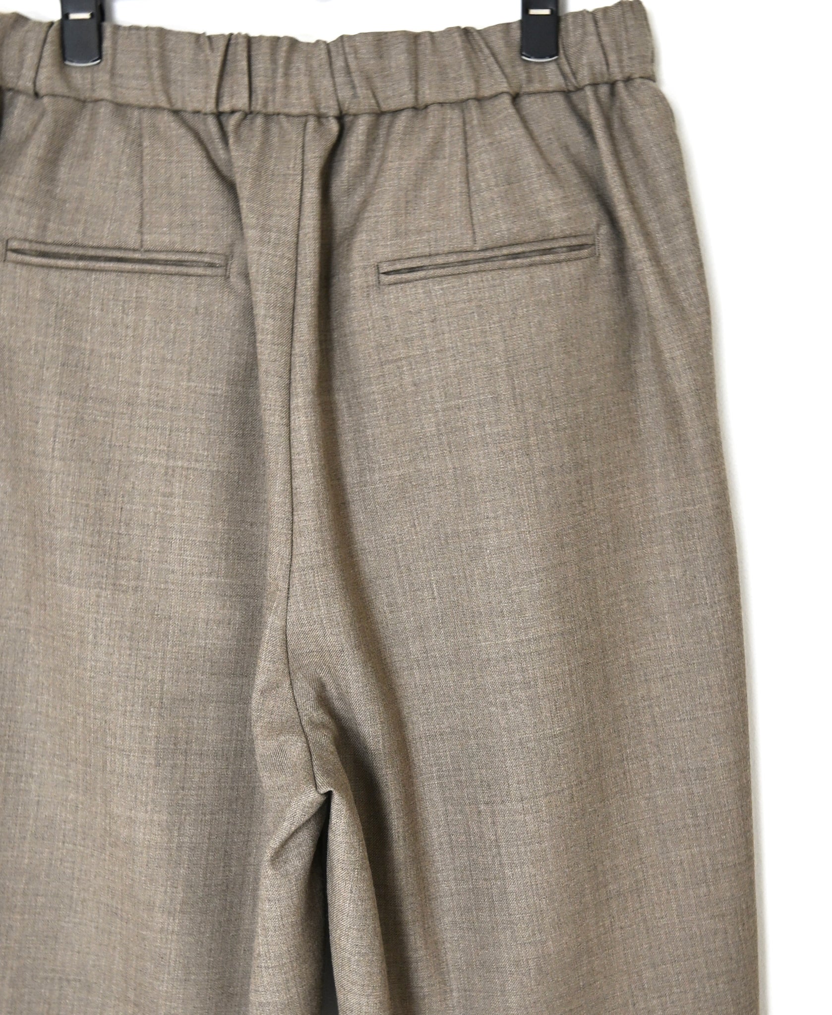 GNMDS2501WS WOOL SERGE 2TUCK TAPERED EASY PANTS