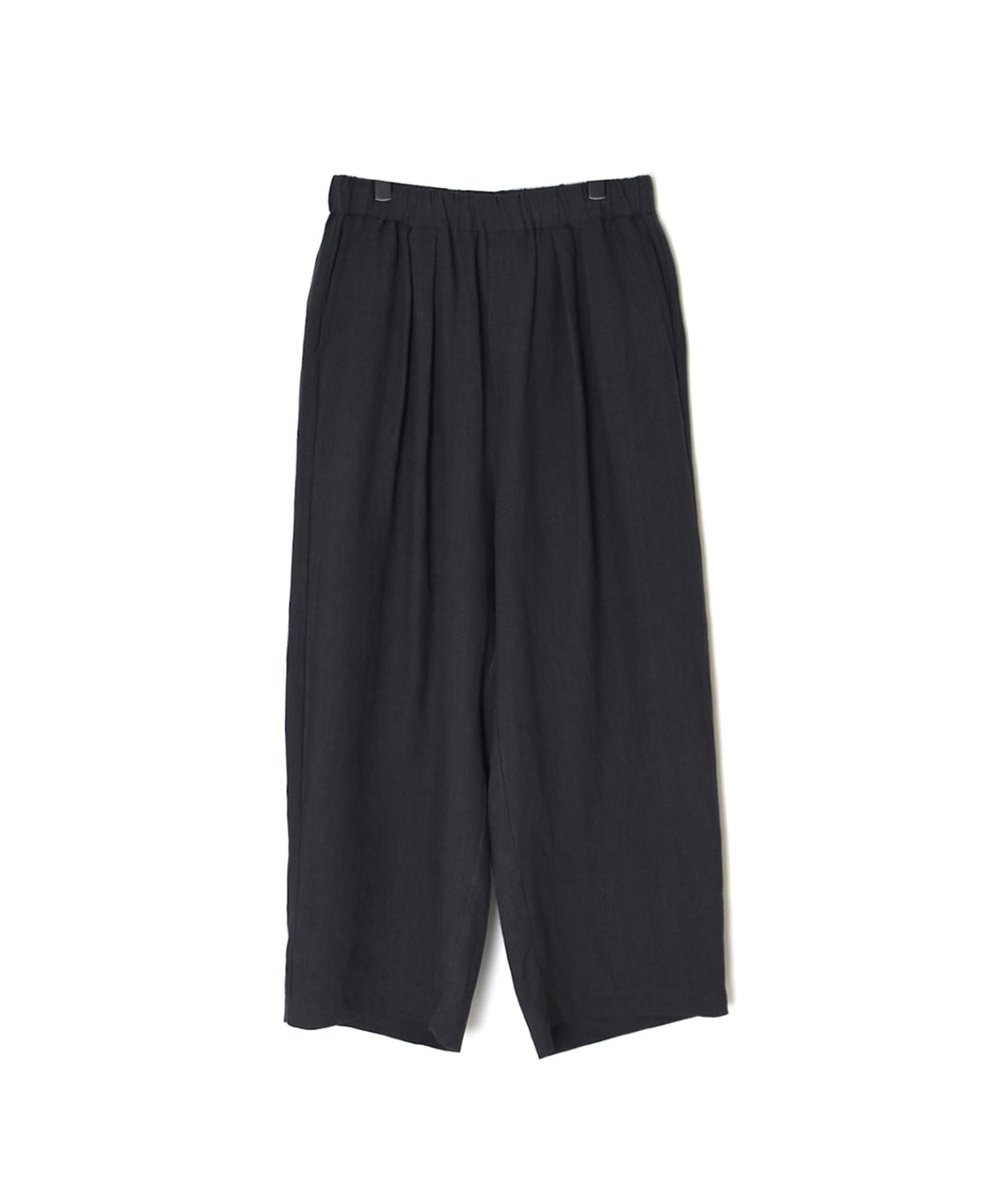 GNMDS2502FL 40s FRENCH LINEN DYED CANVAS 2TUCK WIDE EASY PANTS