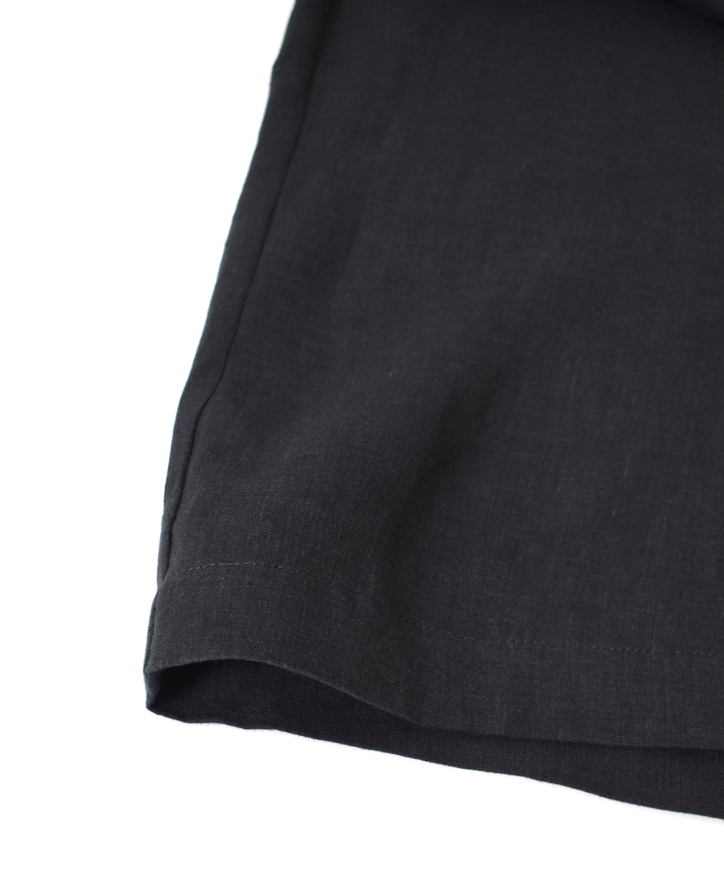 GNMDS2502FL 40s FRENCH LINEN DYED CANVAS 2TUCK WIDE EASY PANTS