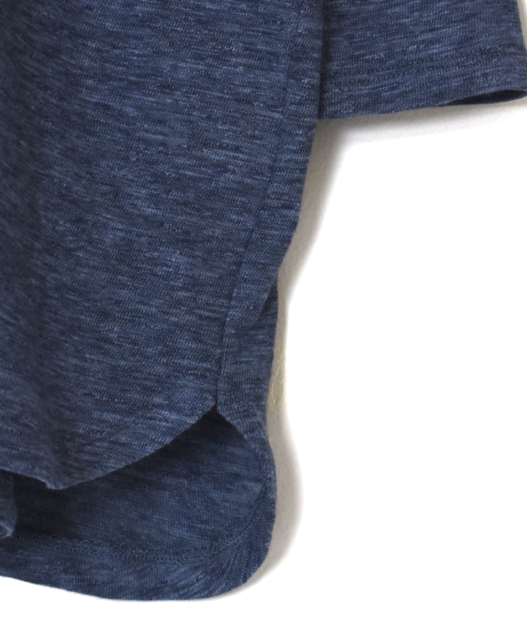 GNSL25041 SLUB VINTAGE CREW-NECK 3/4SL LONG SHIRT