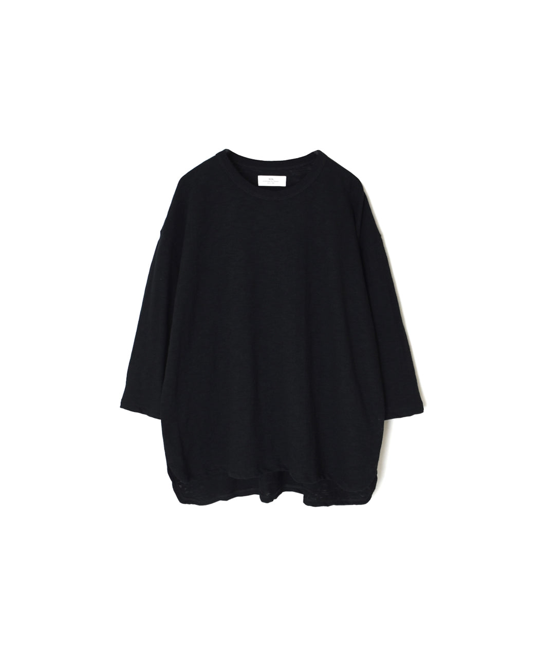 GNSL25041 SLUB VINTAGE CREW-NECK 3/4SL LONG SHIRT
