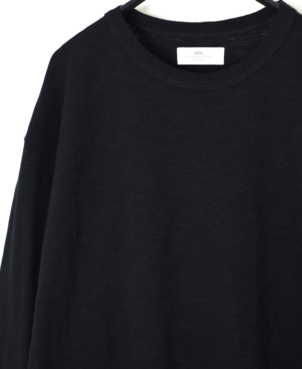 GNSL25041 SLUB VINTAGE CREW-NECK 3/4SL LONG SHIRT