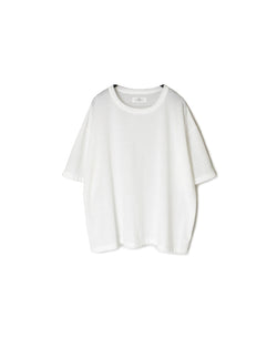 GNSL25052 GEORGETTE JERSEY CREW-NECK T-SHIRT