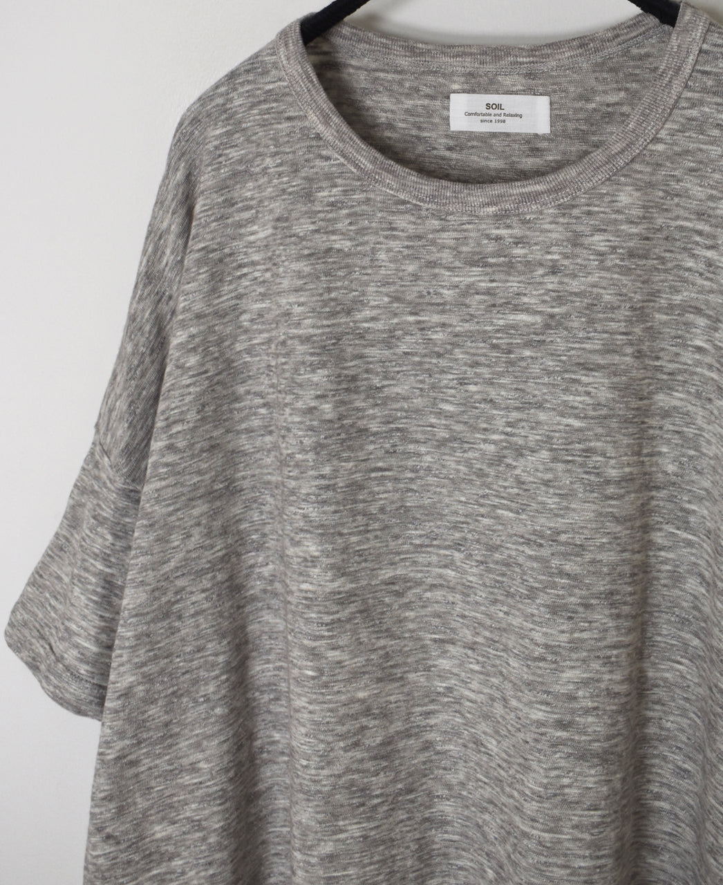 GNSL26001 SLUB VINTAGE CREW NECK T-SHIRTS