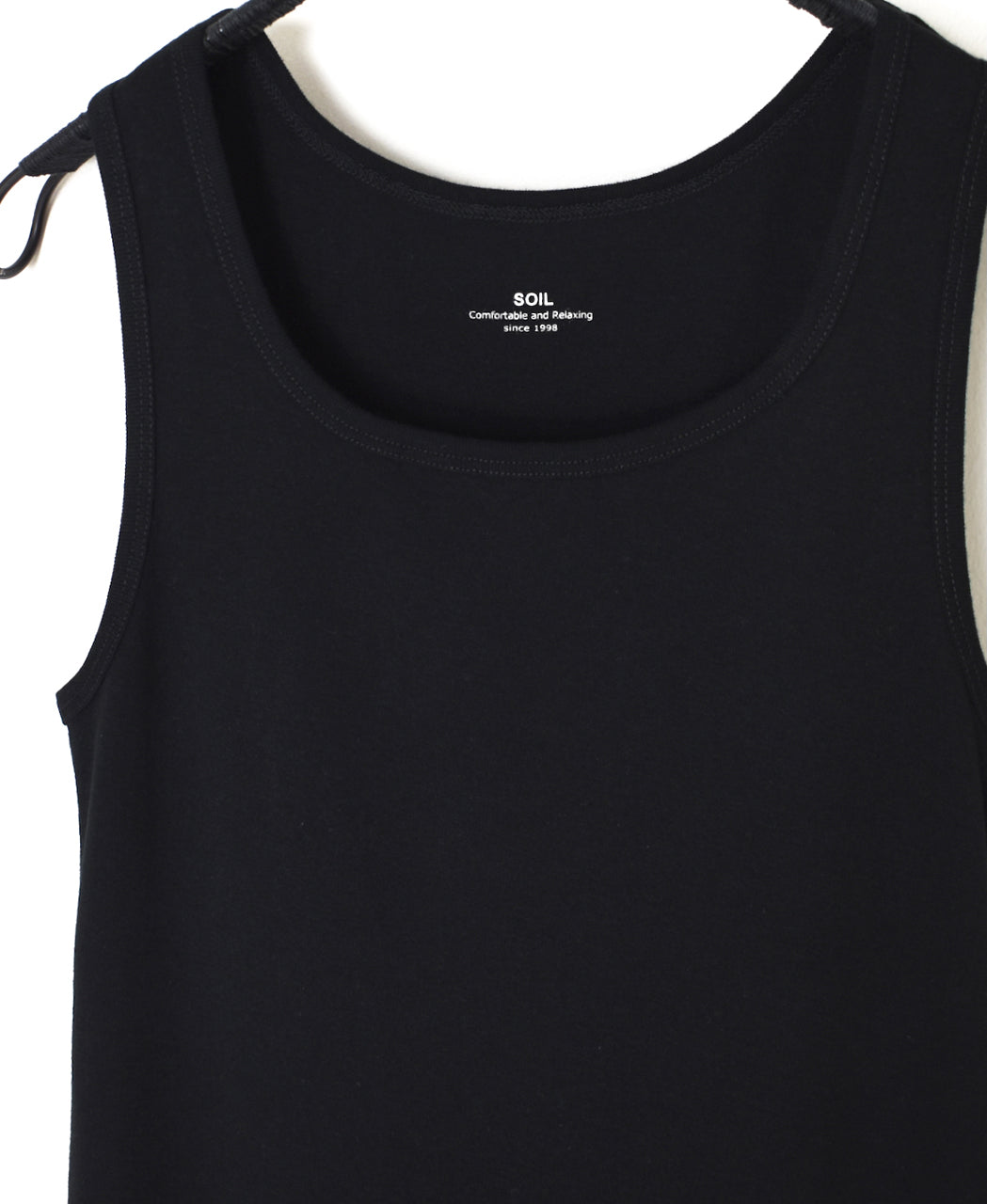 GNSL26021 40/1 RIB U-NECK TANK TOP