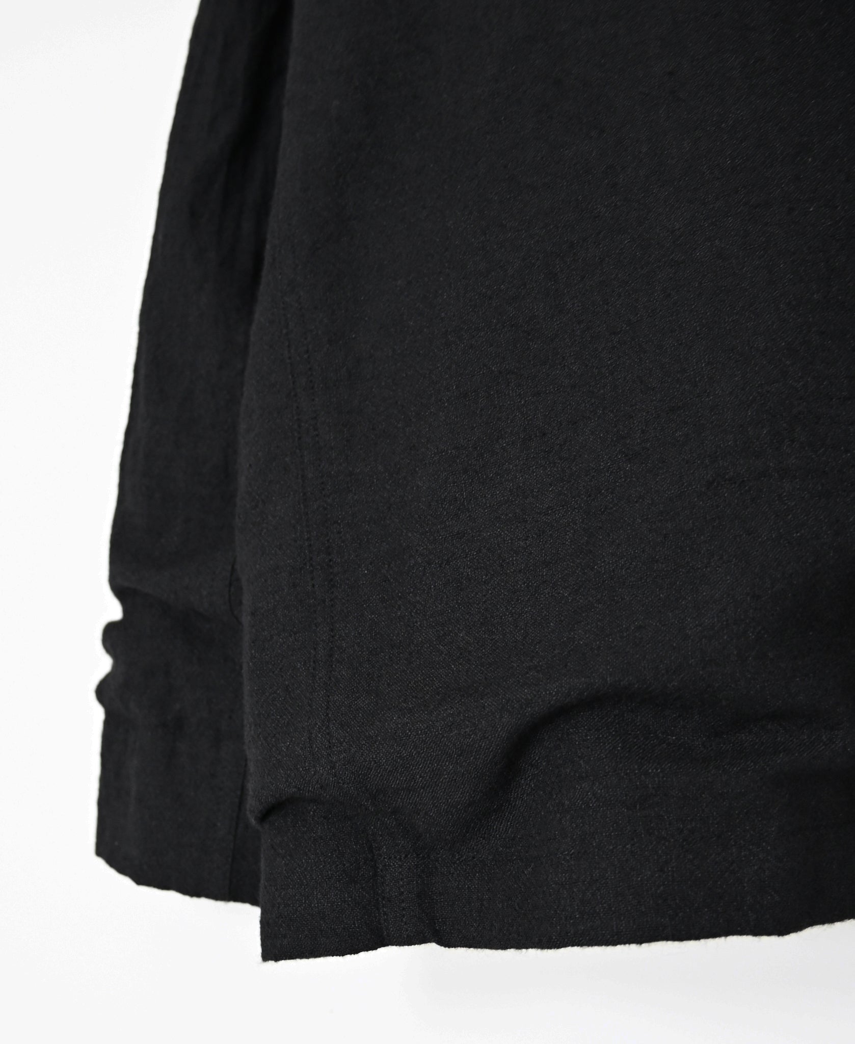 IMDSH26601 BOILED WOOL/LINEN PLAIN TAILORED JACKET