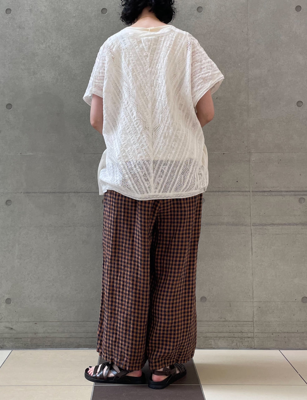 NSL25063 ALL LACE FRENCH/SL PONCHO