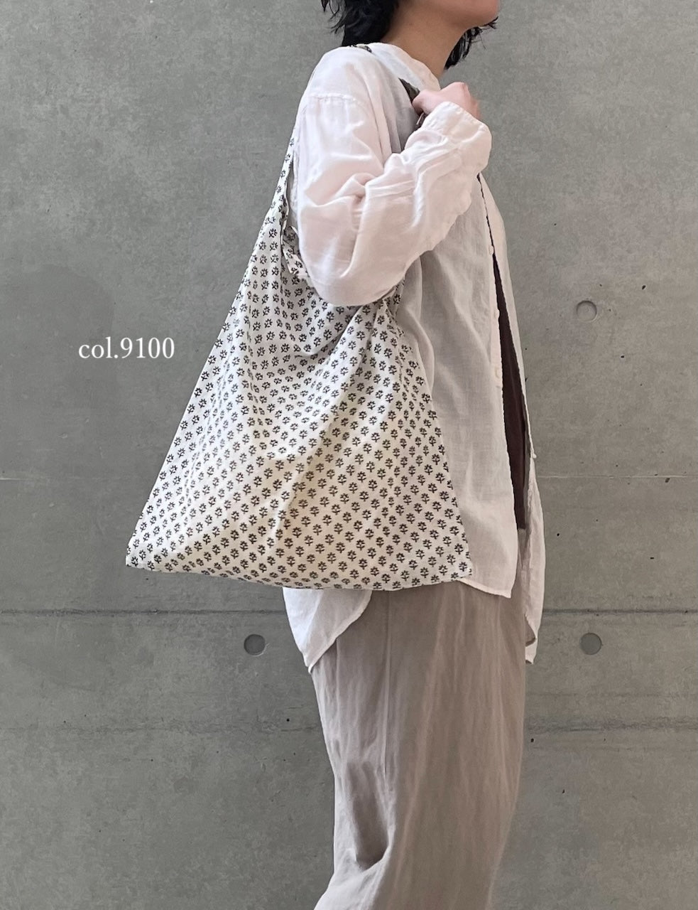 ZMD0407 ECO BAG BLOCK PRINT 40×47cm