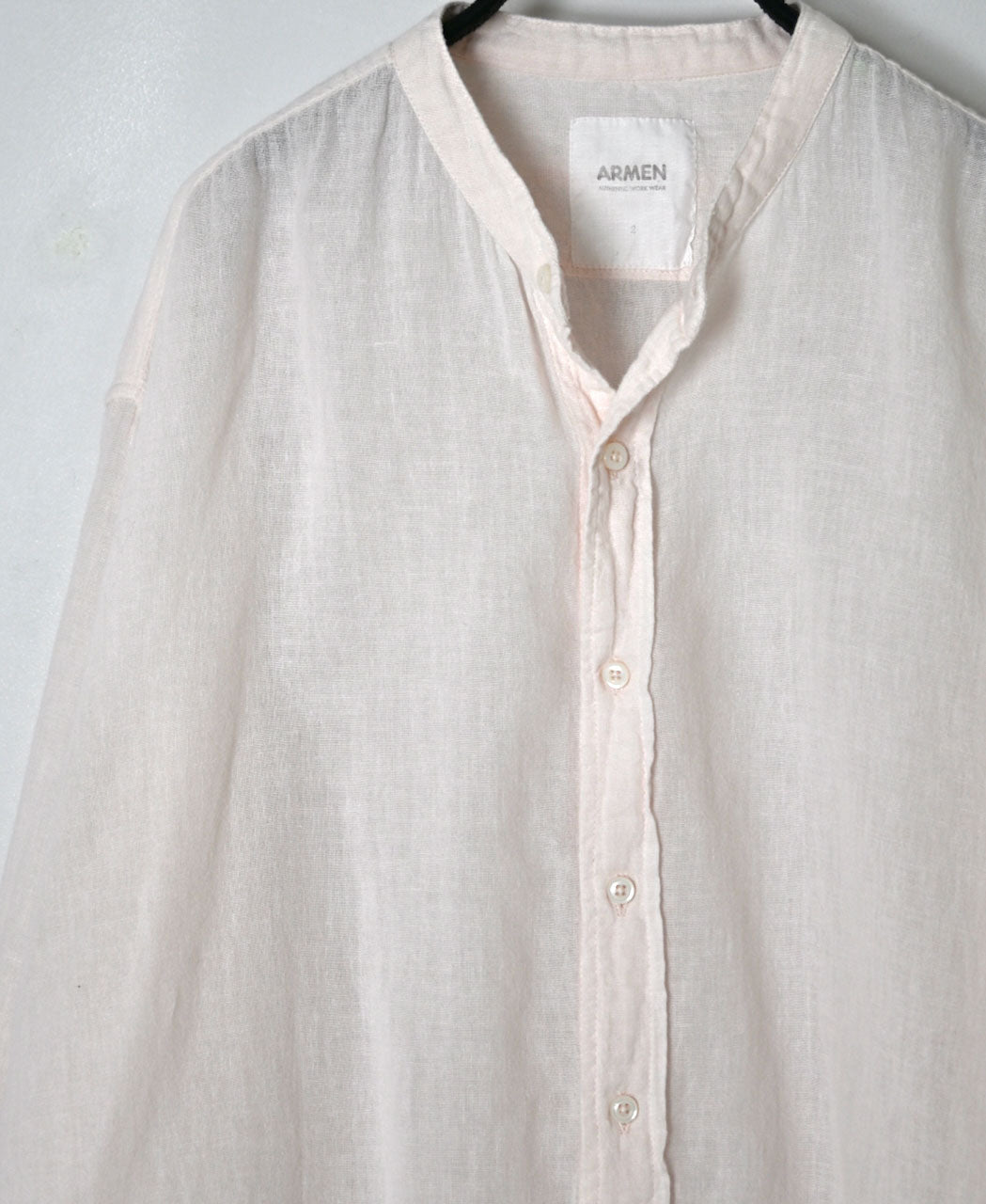 INAM2501G3D 30s GAUZE OVERDYE UTILITY SHIRT