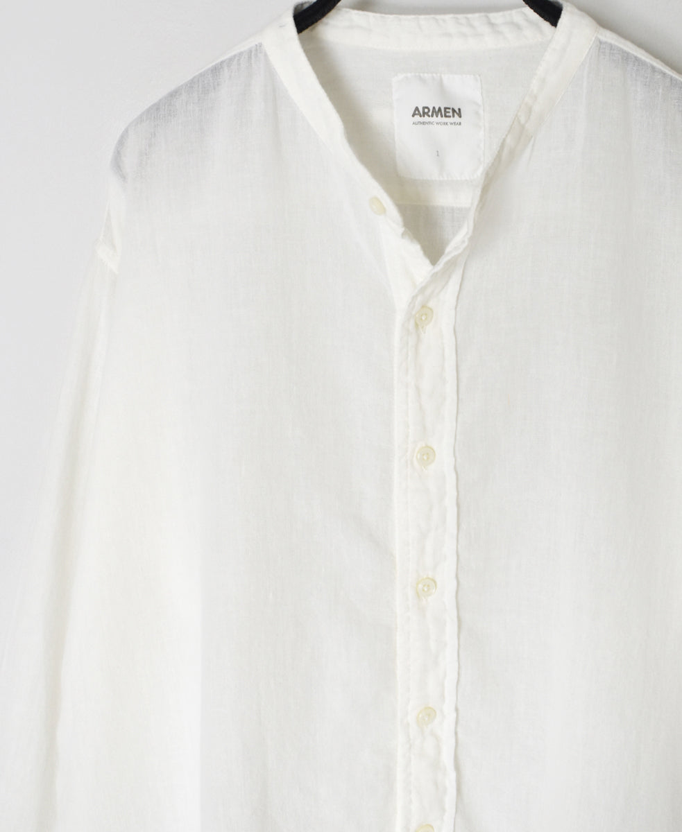INAM2501G3D 30s GAUZE OVERDYE UTILITY SHIRT