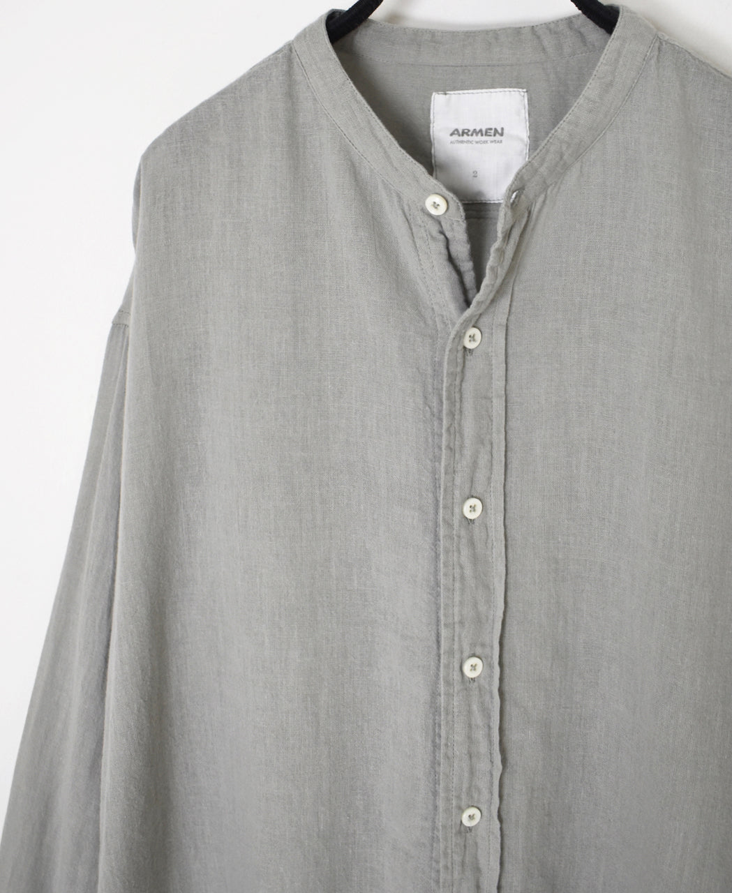 INAM2501G3D 30s GAUZE OVERDYE UTILITY SHIRT