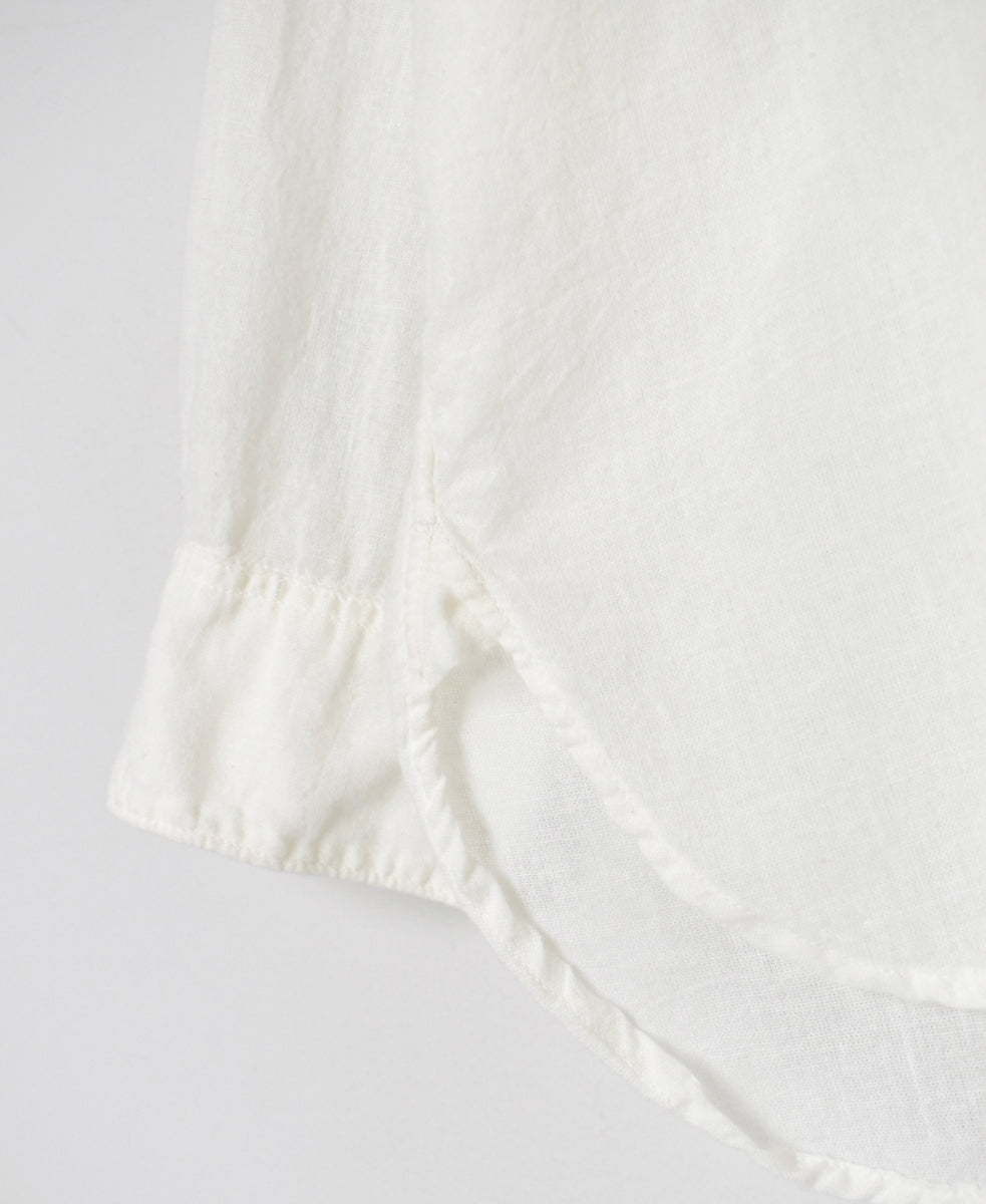 INAM2502G3D 30s GAUZE OVERDYE UTILITY REGULAR COLLAR SHIRT