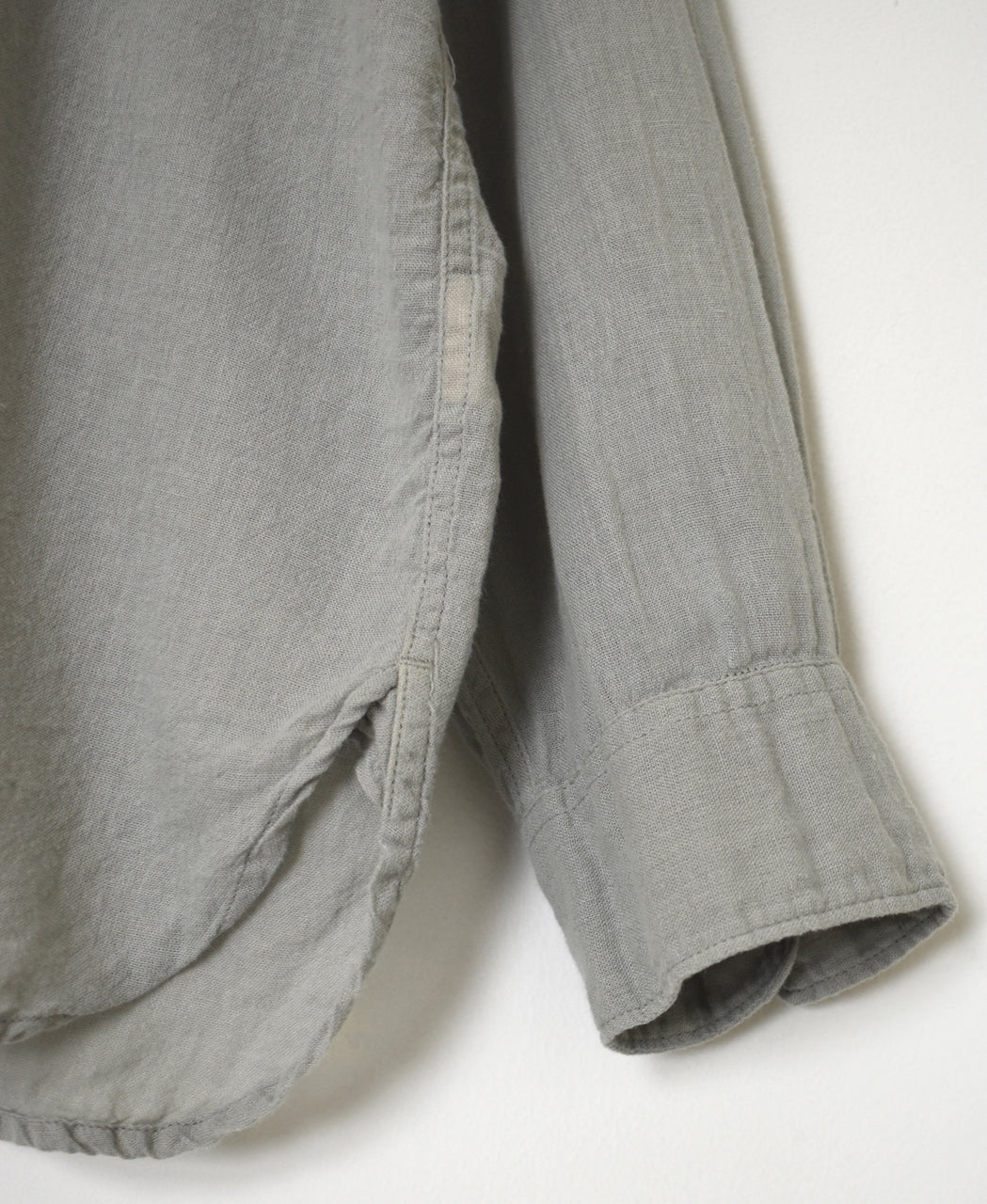 INAM2502G3D 30s GAUZE OVERDYE UTILITY REGULAR COLLAR SHIRT