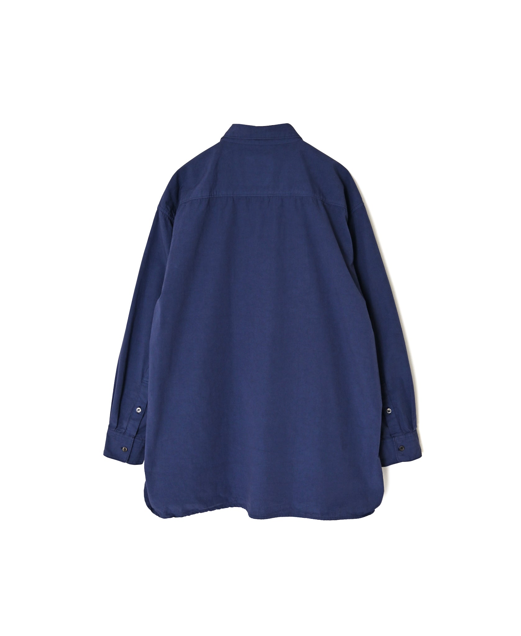 INAM2651PD 40s POPLIN OVERDYE UTILITY REGULAR COLLAR SHIRT