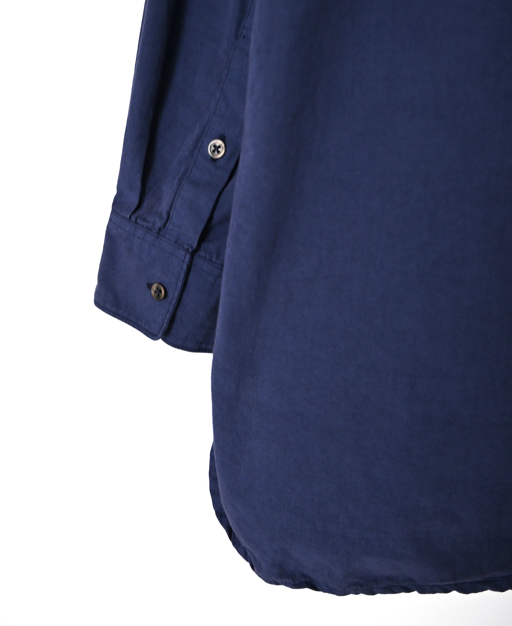 INAM2651PD 40s POPLIN OVERDYE UTILITY REGULAR COLLAR SHIRT