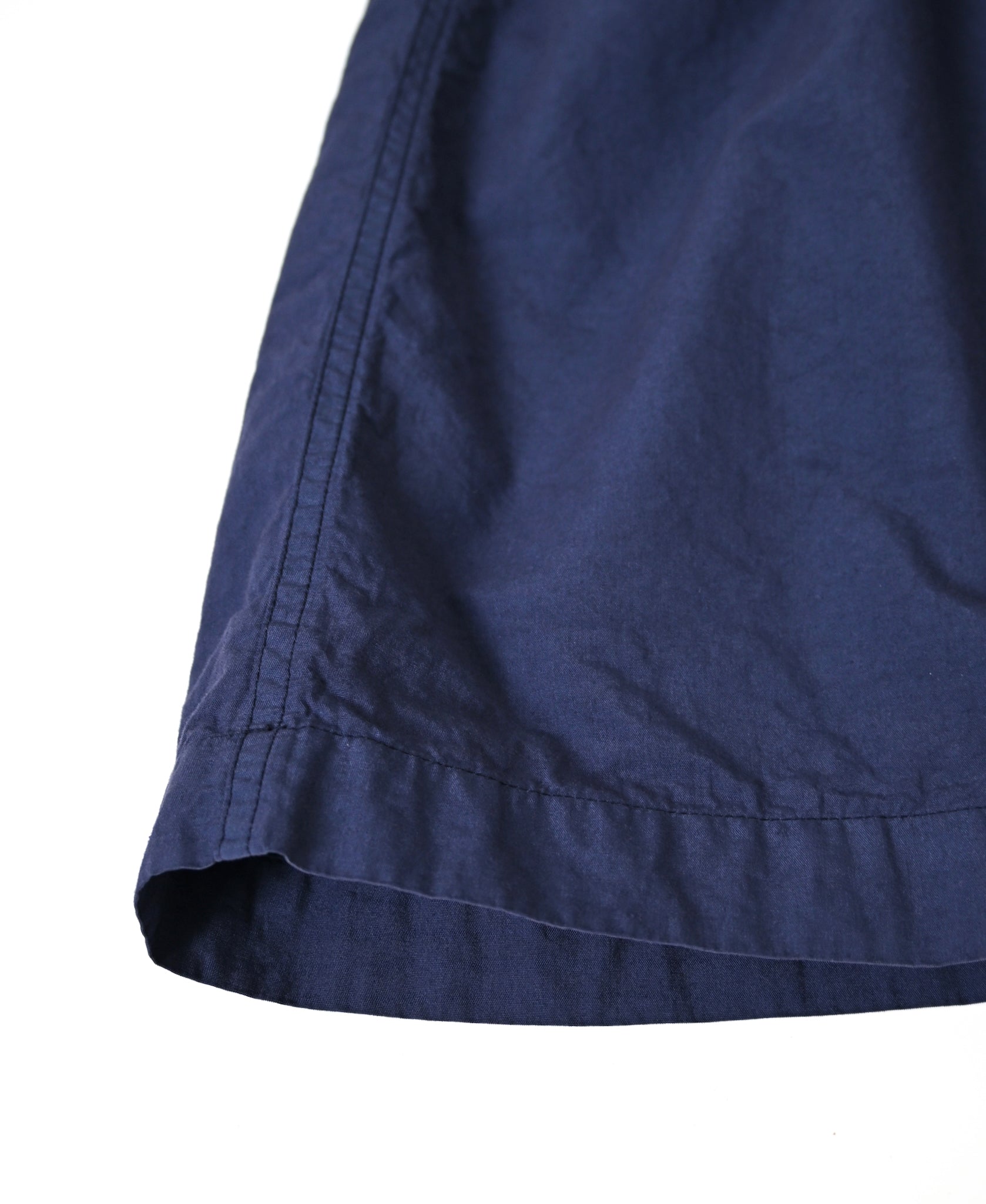 INAM2654PD 40s POPLIN OVERDYE EASY GATHERED SKIRT