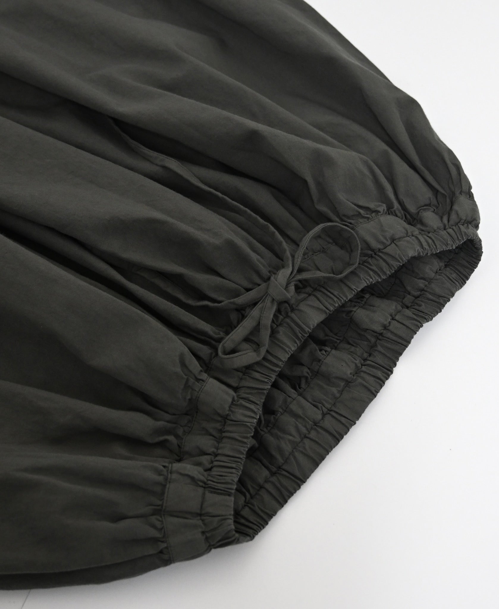 INAM2654PD 40s POPLIN OVERDYE EASY GATHERED SKIRT