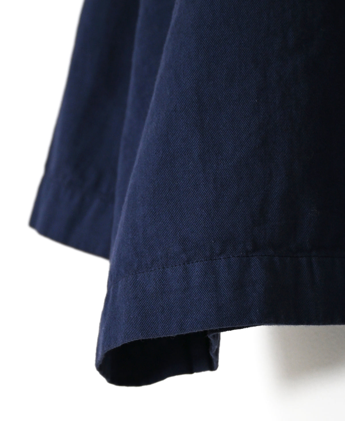 INAM2661TD 30s COTTON TWILL OVERDYE BOAT NECK SMOCK