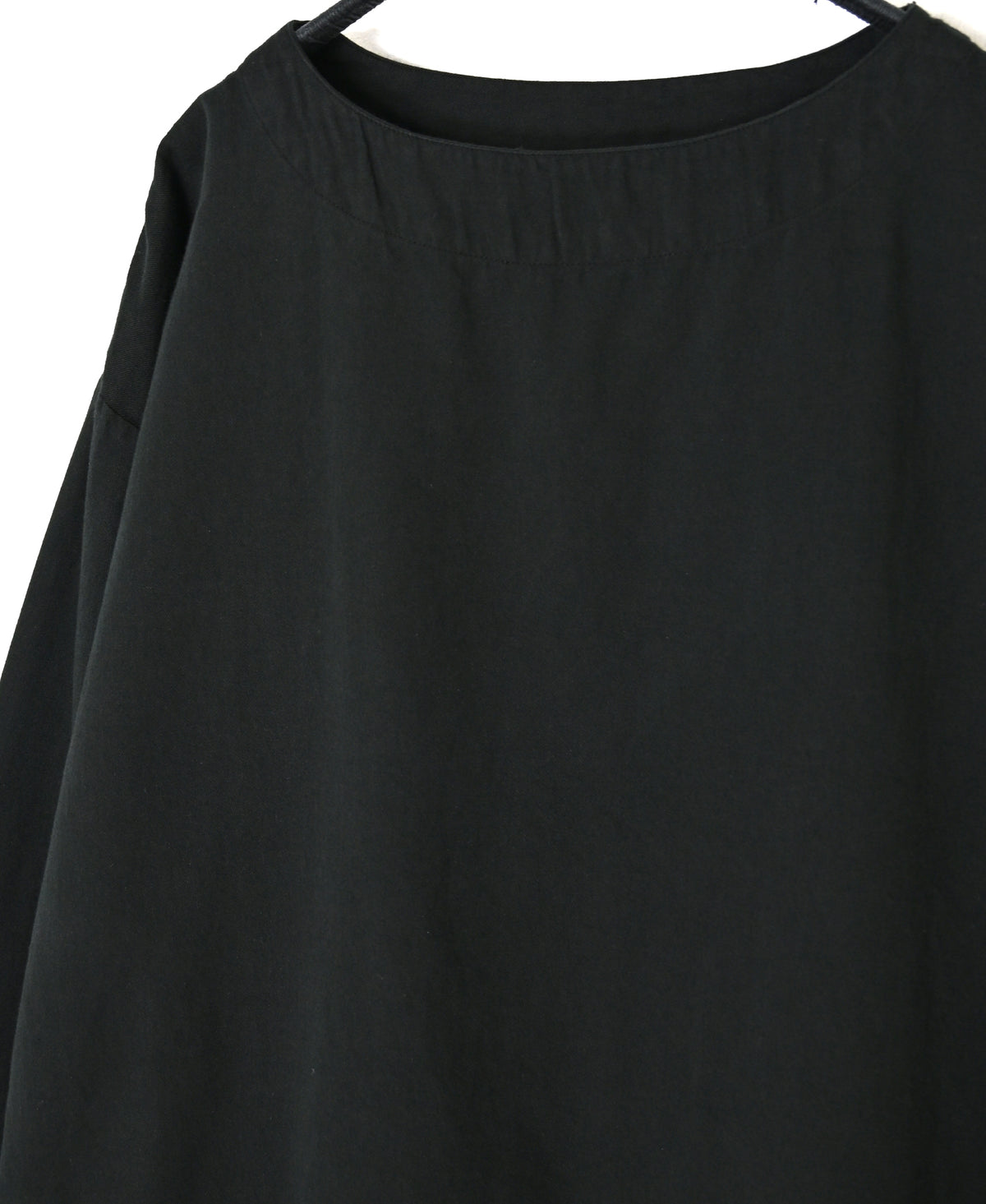 INAM2661TD 30s COTTON TWILL OVERDYE BOAT NECK SMOCK