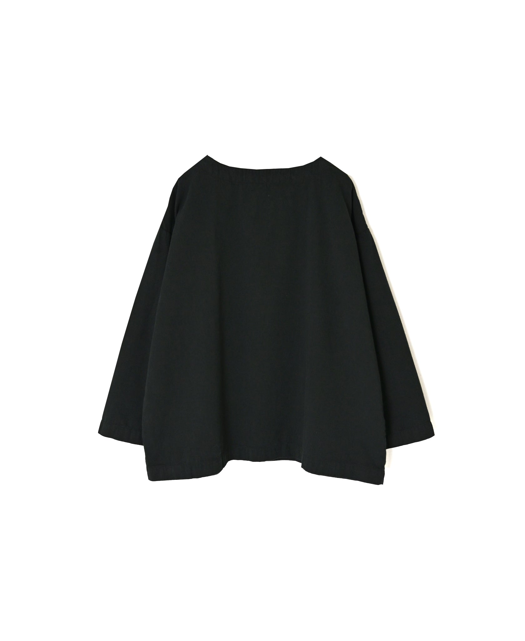 INAM2661TD 30s COTTON TWILL OVERDYE BOAT NECK SMOCK