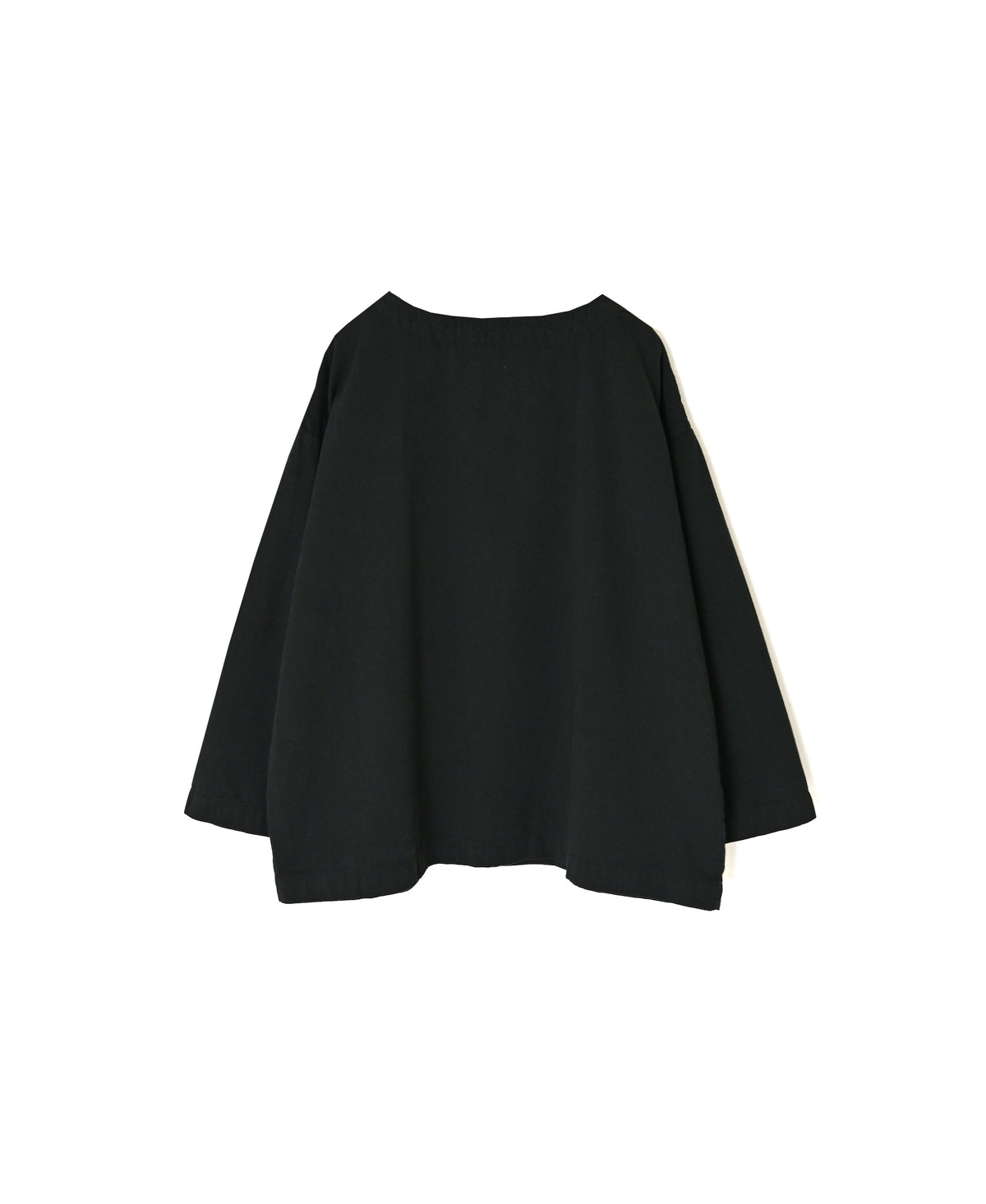 INAM2661TD 30s COTTON TWILL OVERDYE BOAT NECK SMOCK