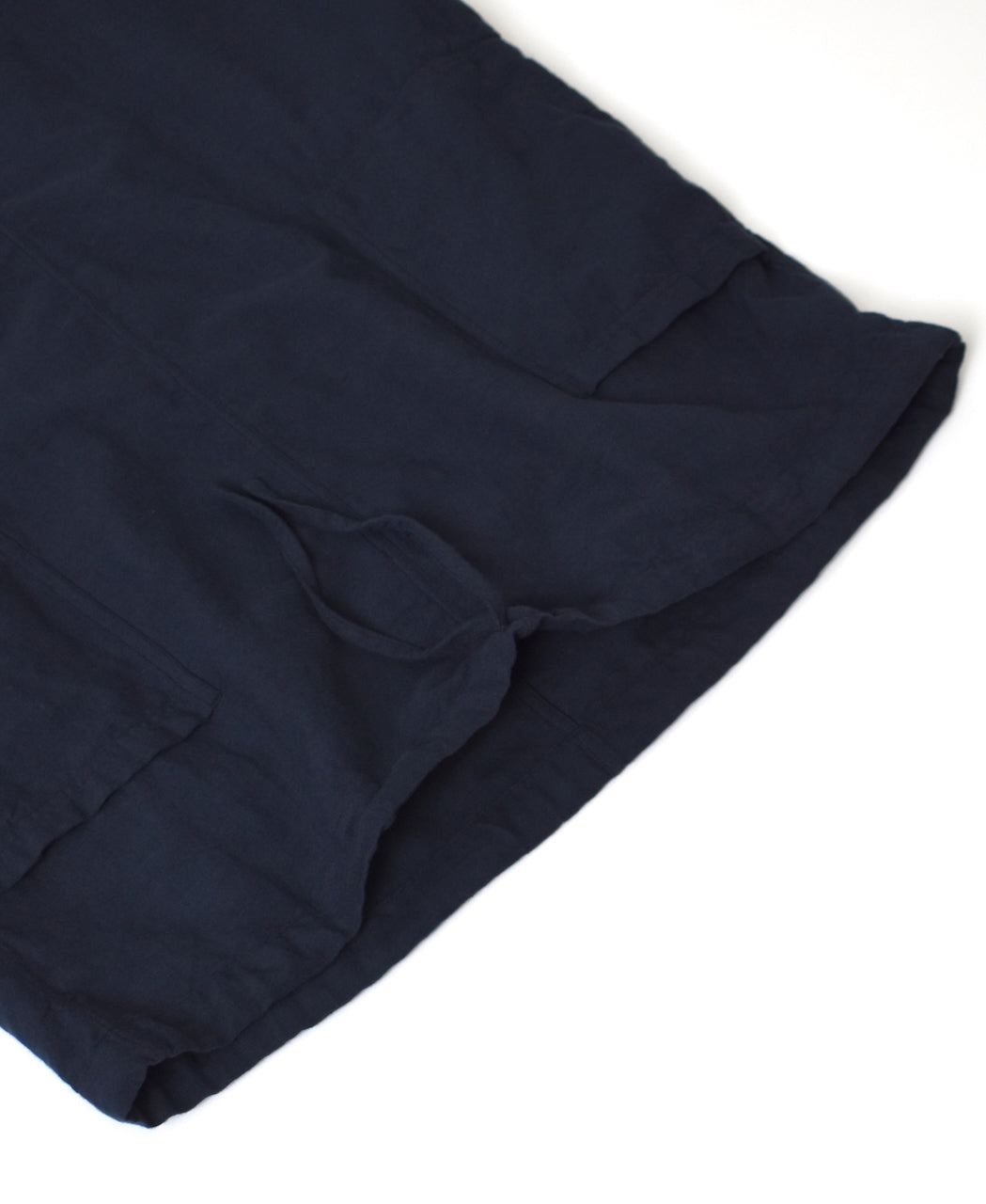 INHT2514CLD COTTON LINEN PLAIN OVERDYE EASY SKIRT